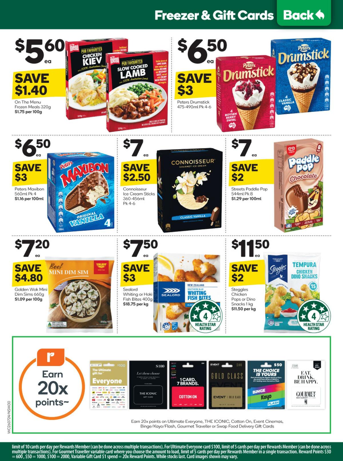 Woolworths Catalogues from 26 July