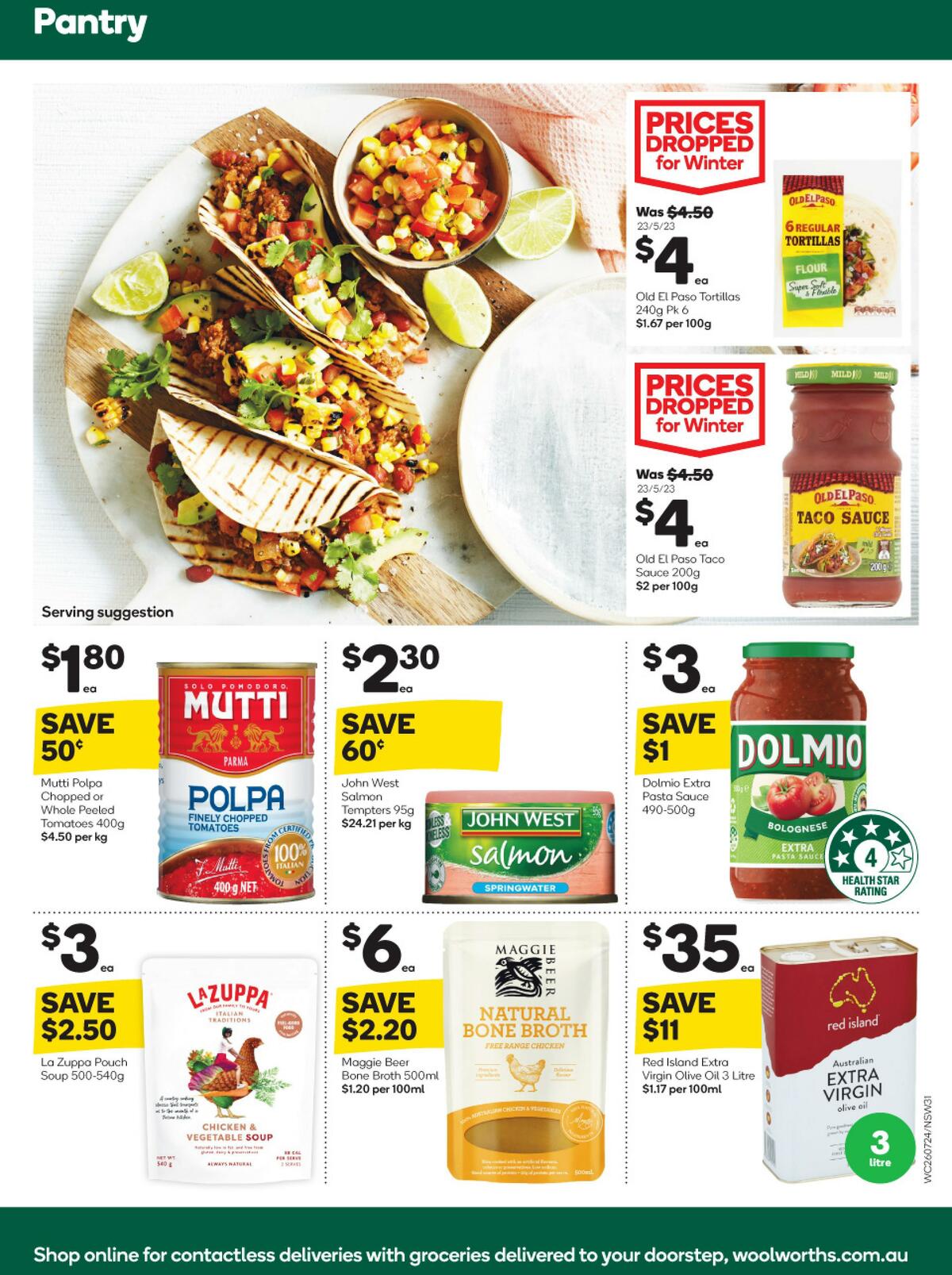 Woolworths Catalogues from 26 July