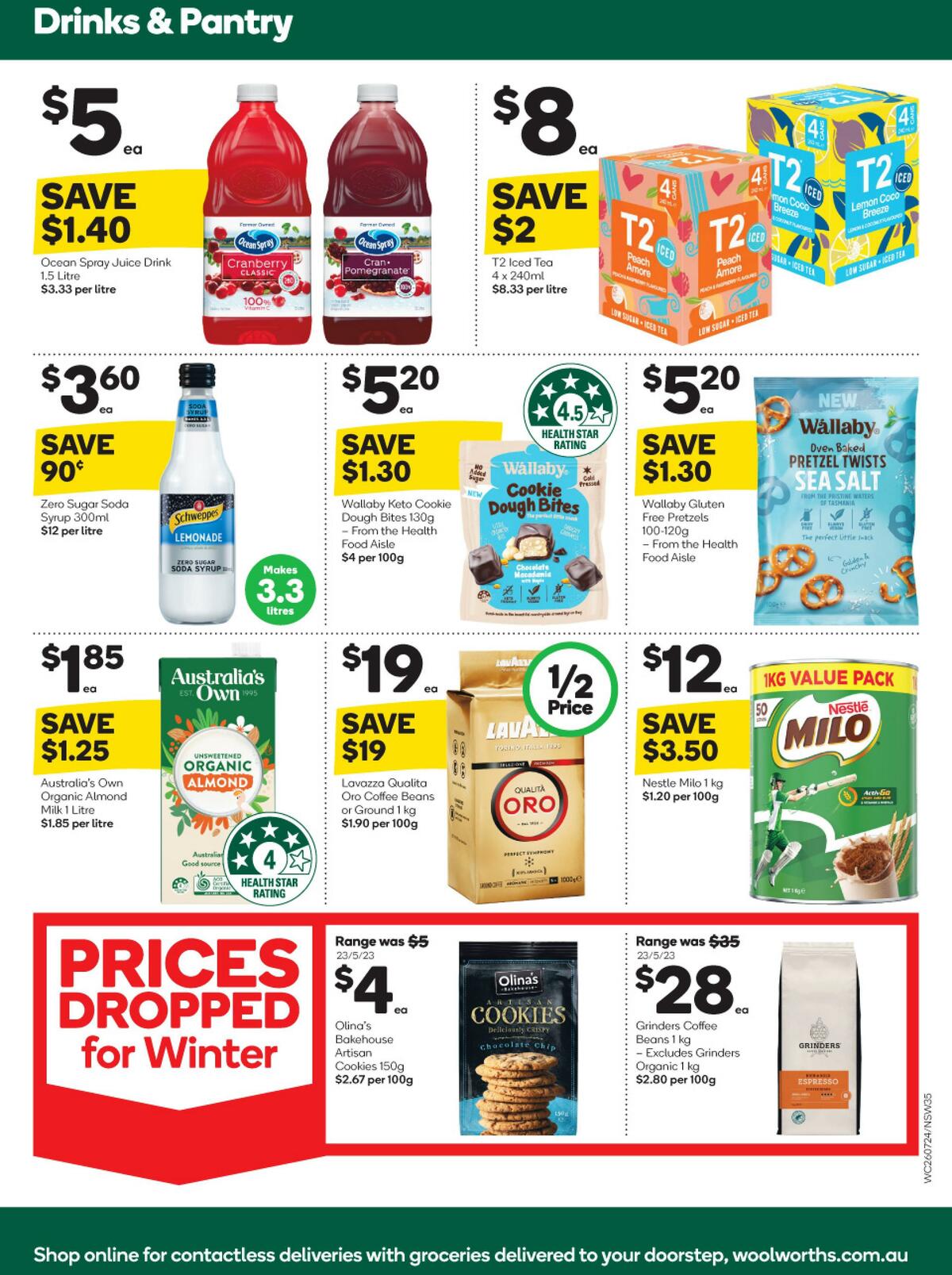 Woolworths Catalogues from 26 July