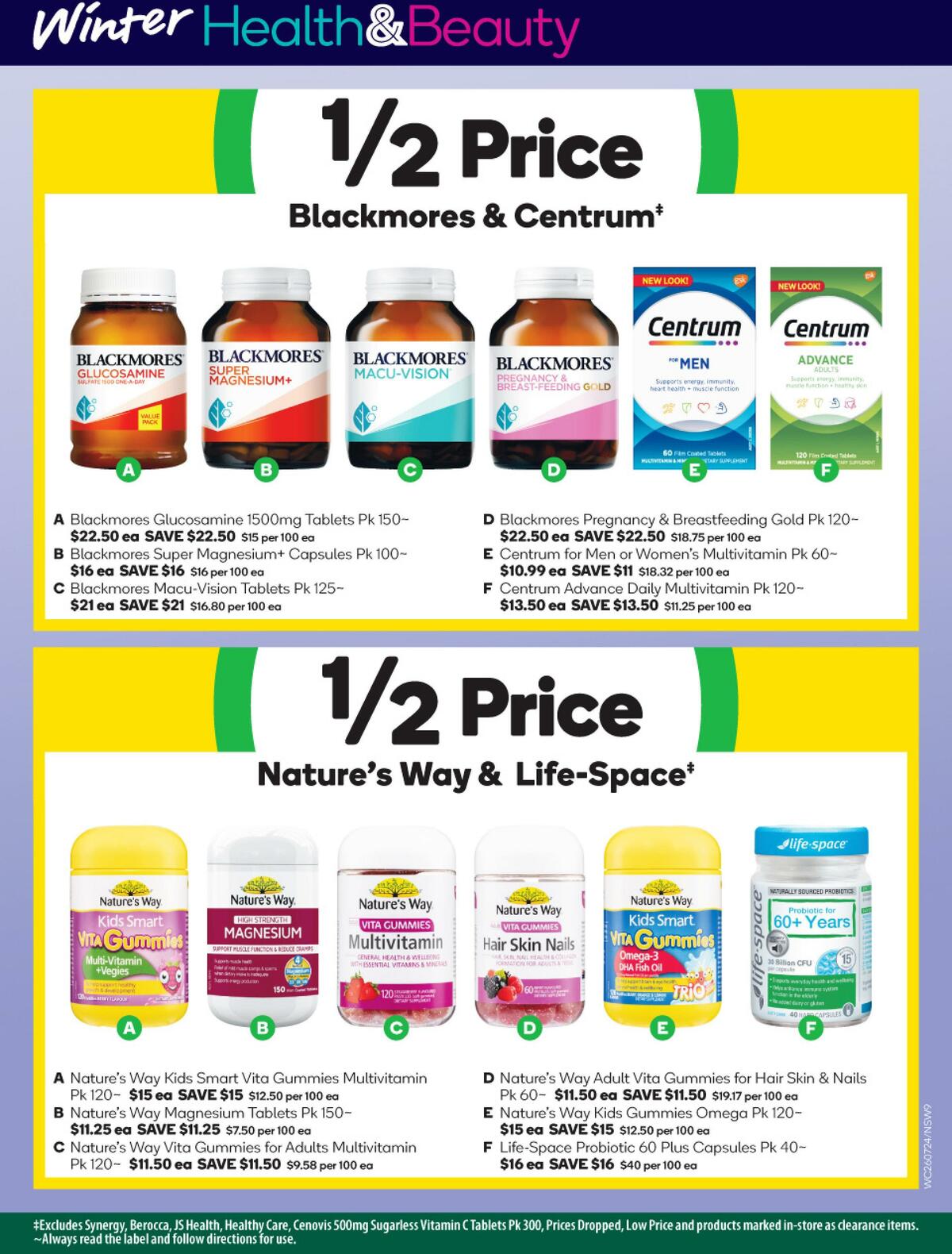Woolworths Catalogues from 26 July