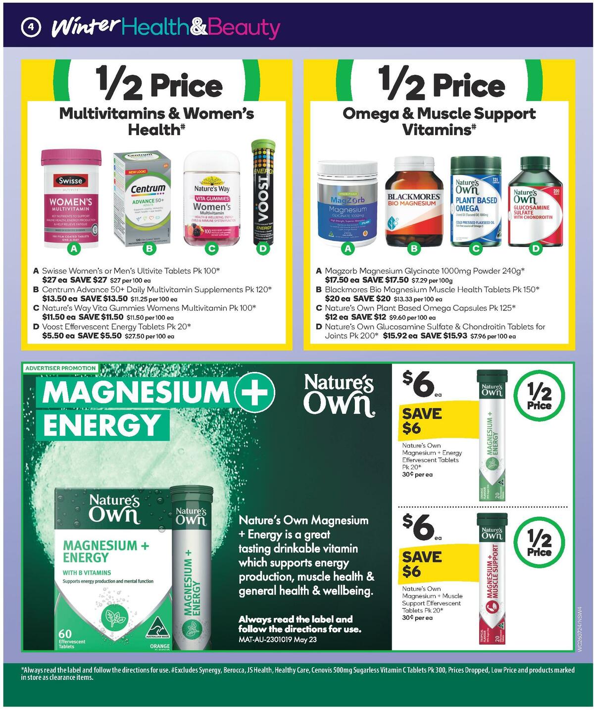 Woolworths Winter Health & Beauty Catalogues from 26 July