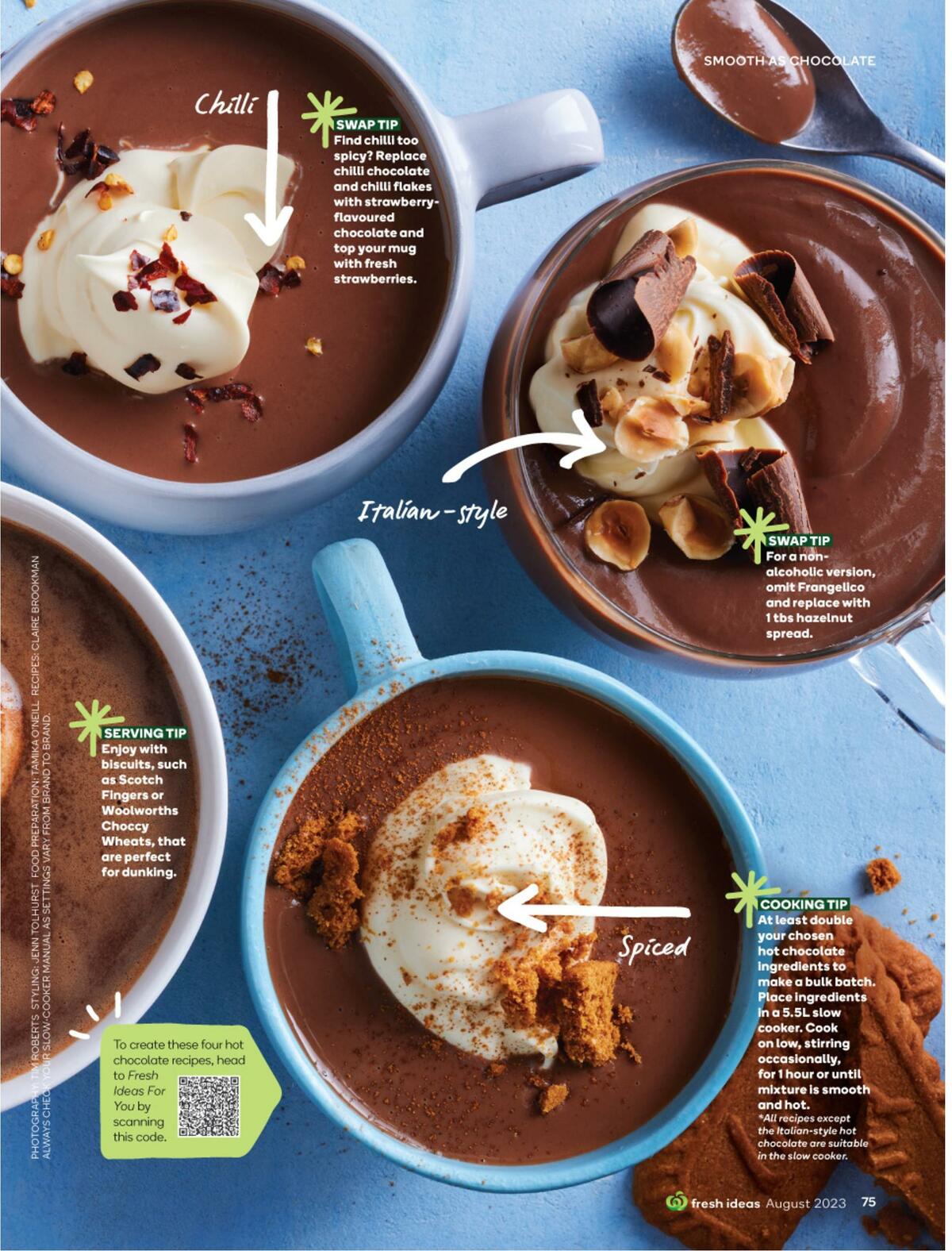 Woolworths Fresh Ideas Magazine August Catalogues from 1 August
