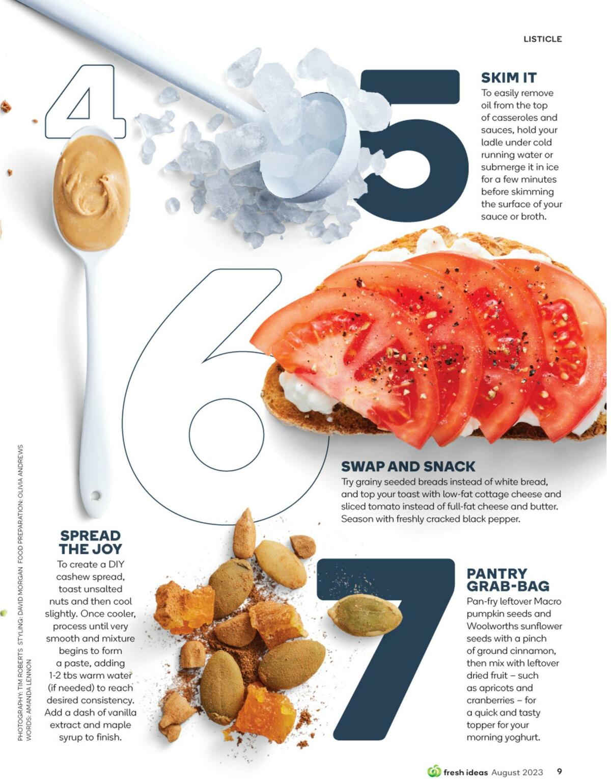 Woolworths Fresh Ideas Magazine August Catalogues from 1 August