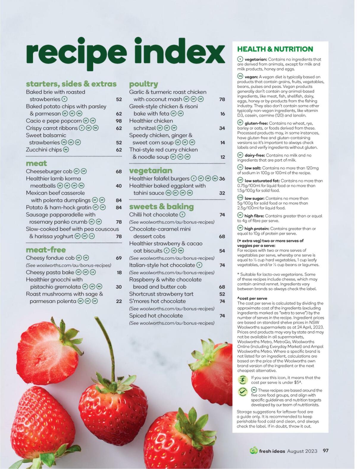 Woolworths Fresh Ideas Magazine August Catalogues from 1 August