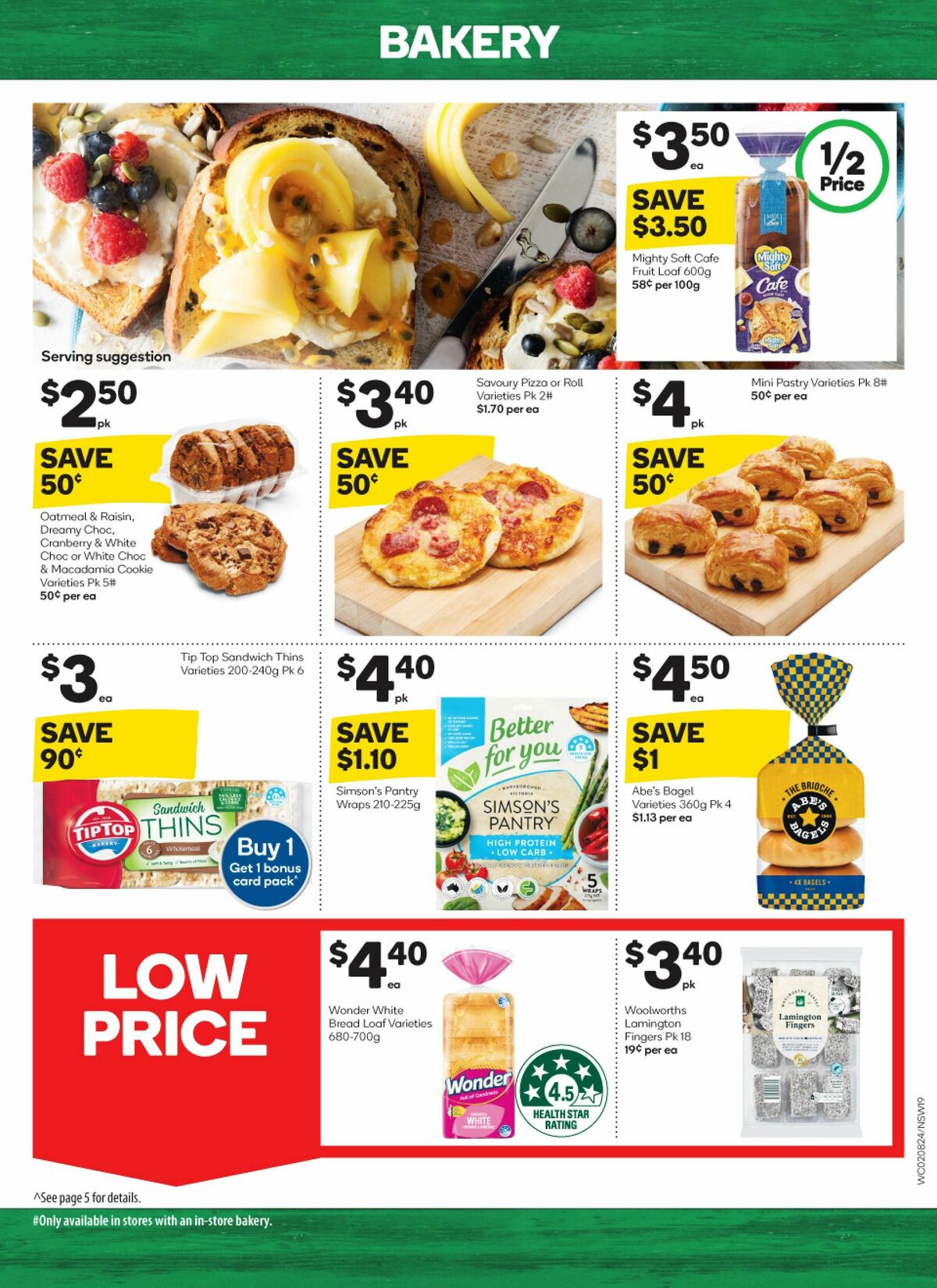 Woolworths Catalogues from 2 August