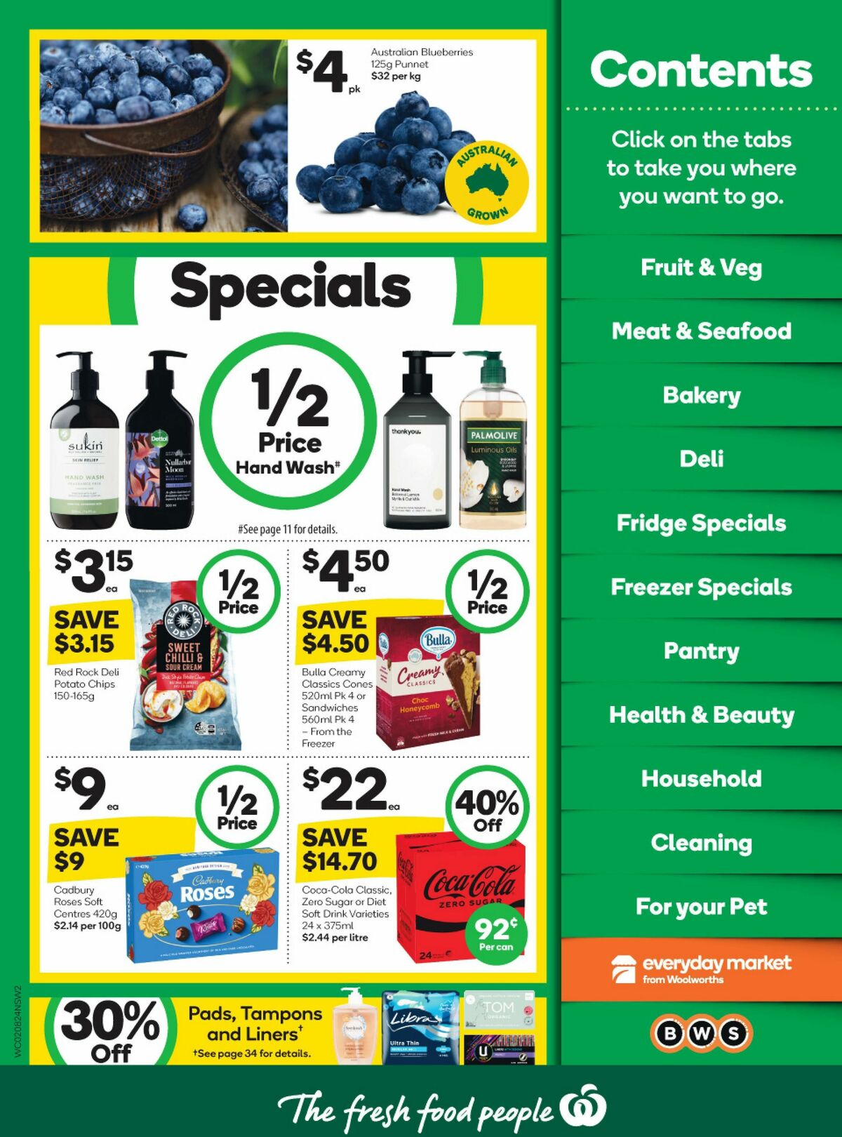 Woolworths Catalogues from 2 August