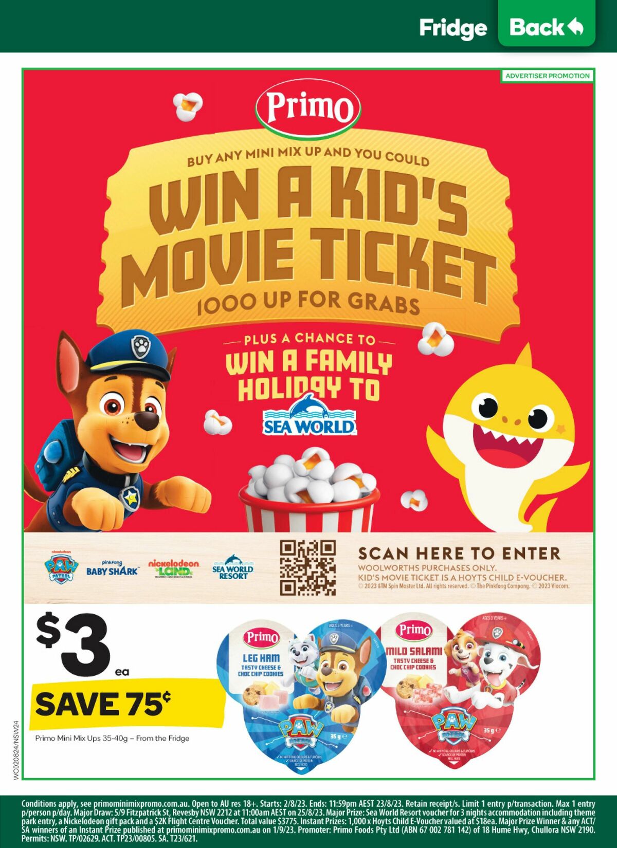 Woolworths Catalogues from 2 August