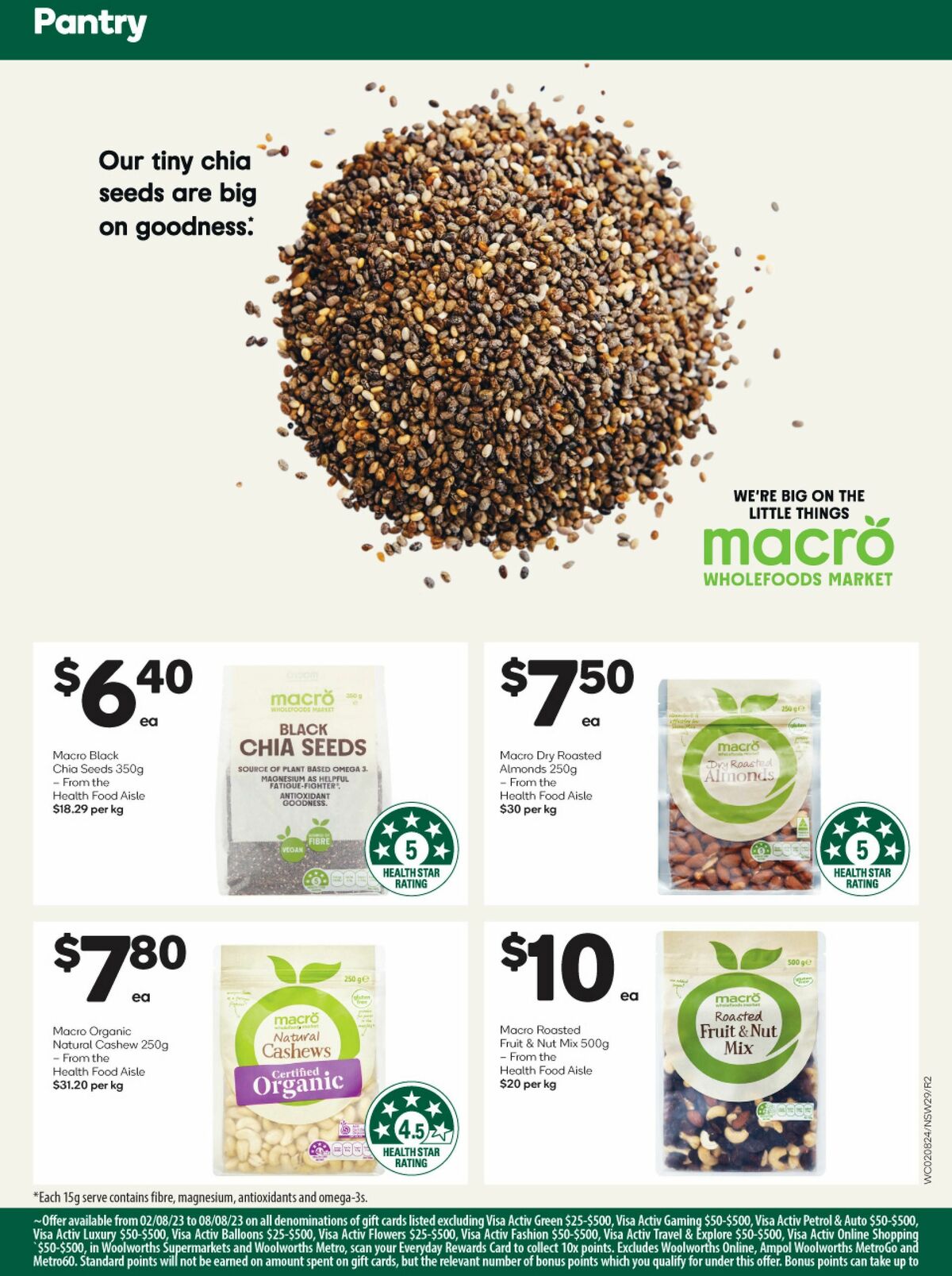 Woolworths Catalogues from 2 August