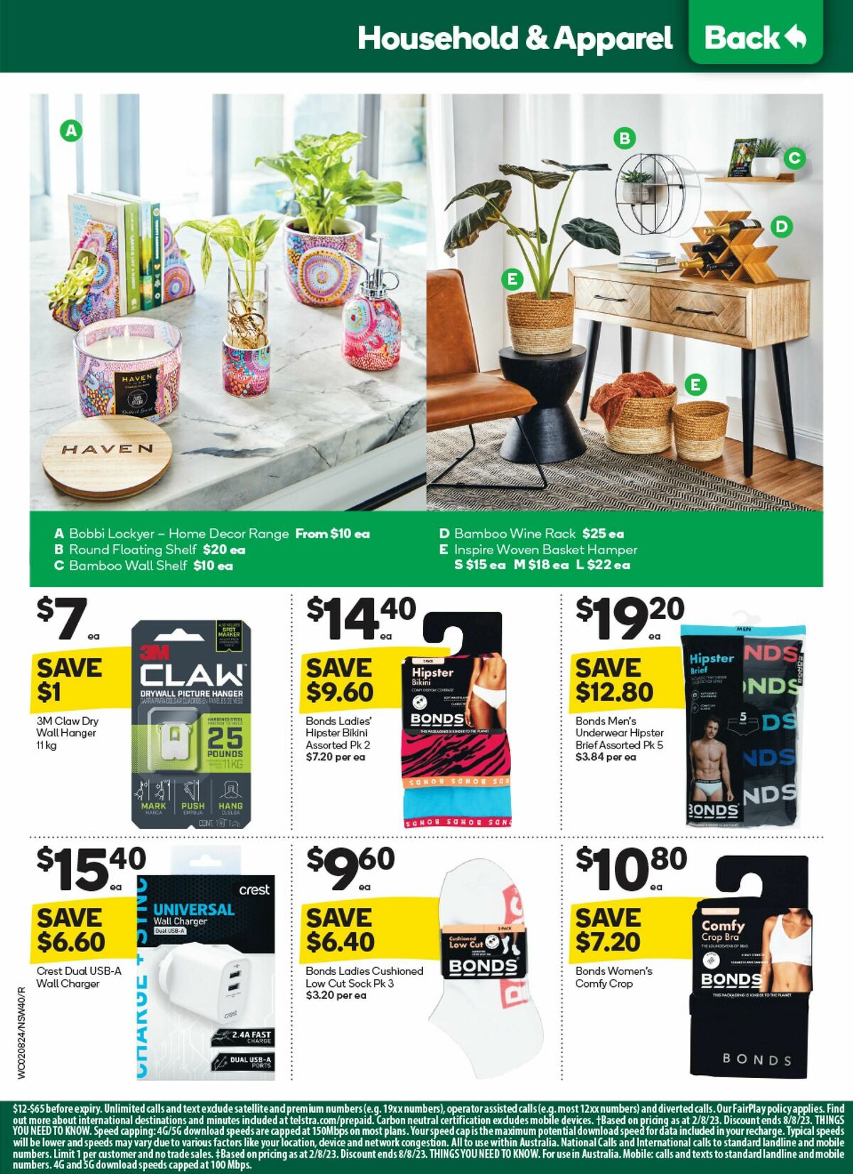 Woolworths Catalogues from 2 August