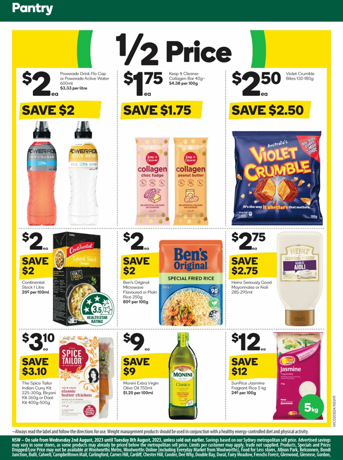Woolworths Catalogues from 2 August