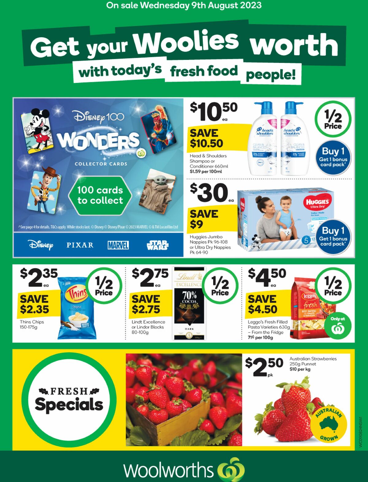 Woolworths Catalogues from 9 August