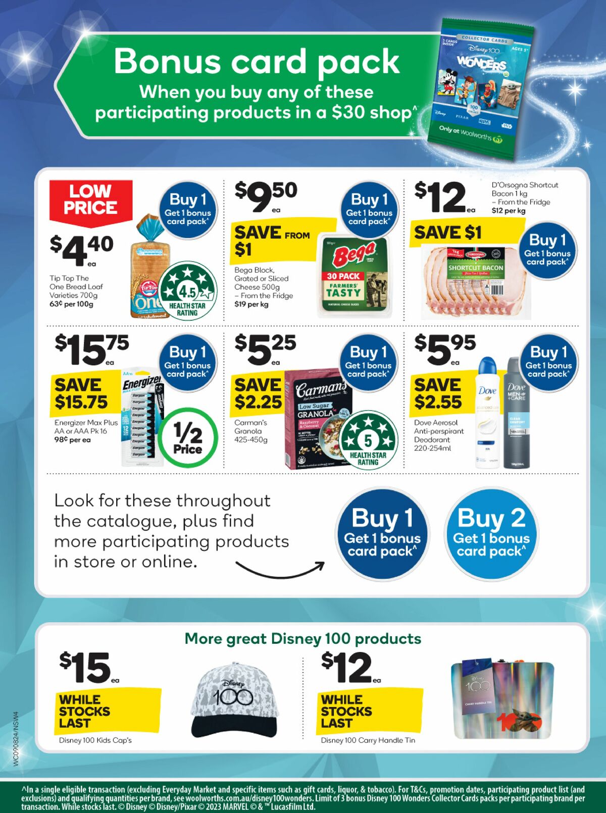 Woolworths Catalogues from 9 August