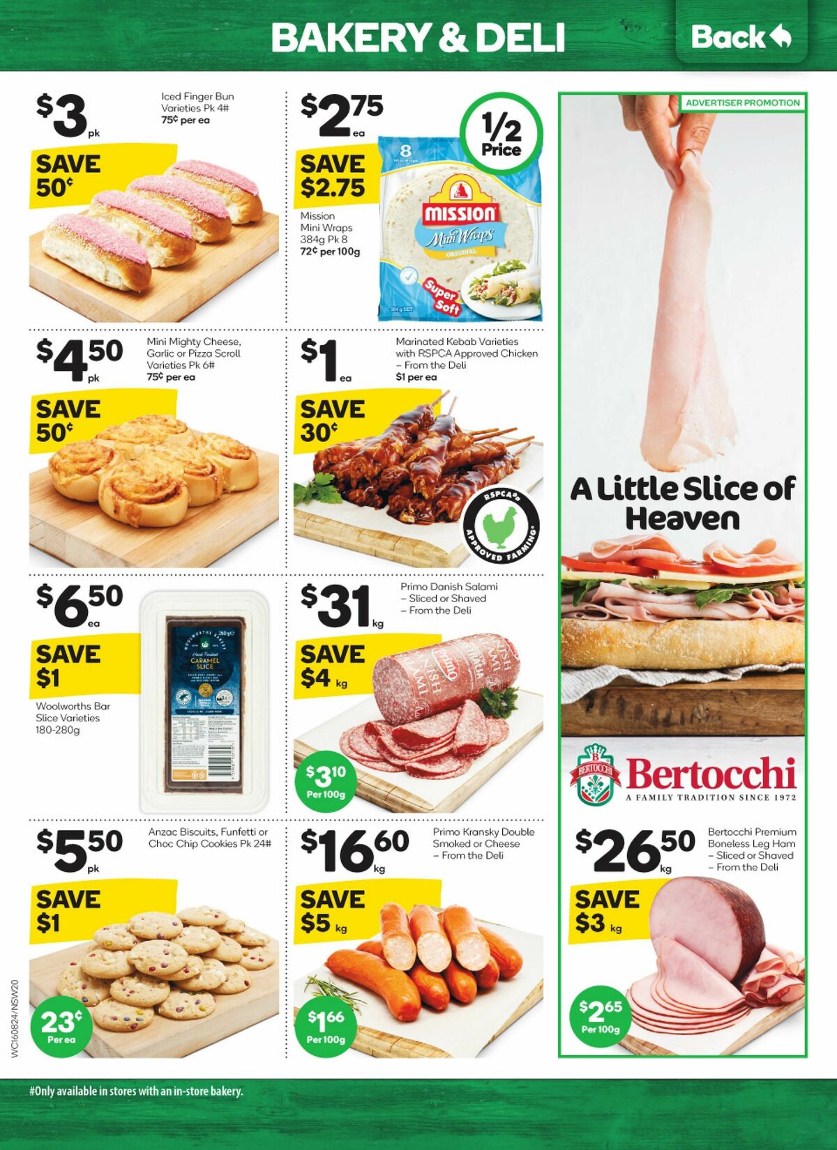 Woolworths Catalogues from 16 August