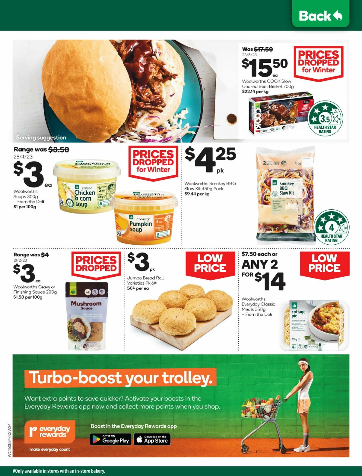 Woolworths Catalogues from 16 August