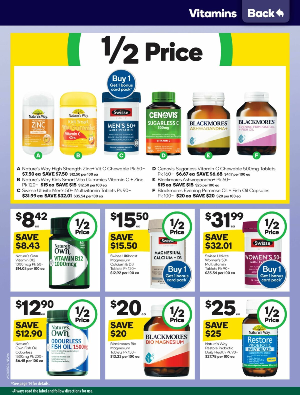 Woolworths Catalogues from 16 August