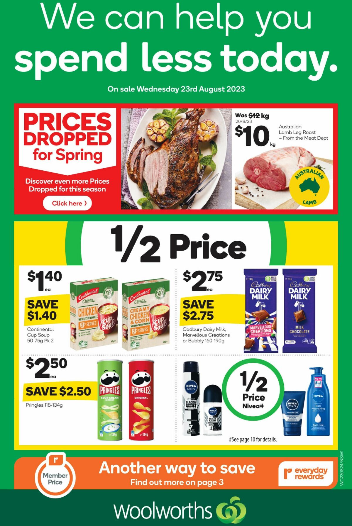 Woolworths Catalogues from 23 August