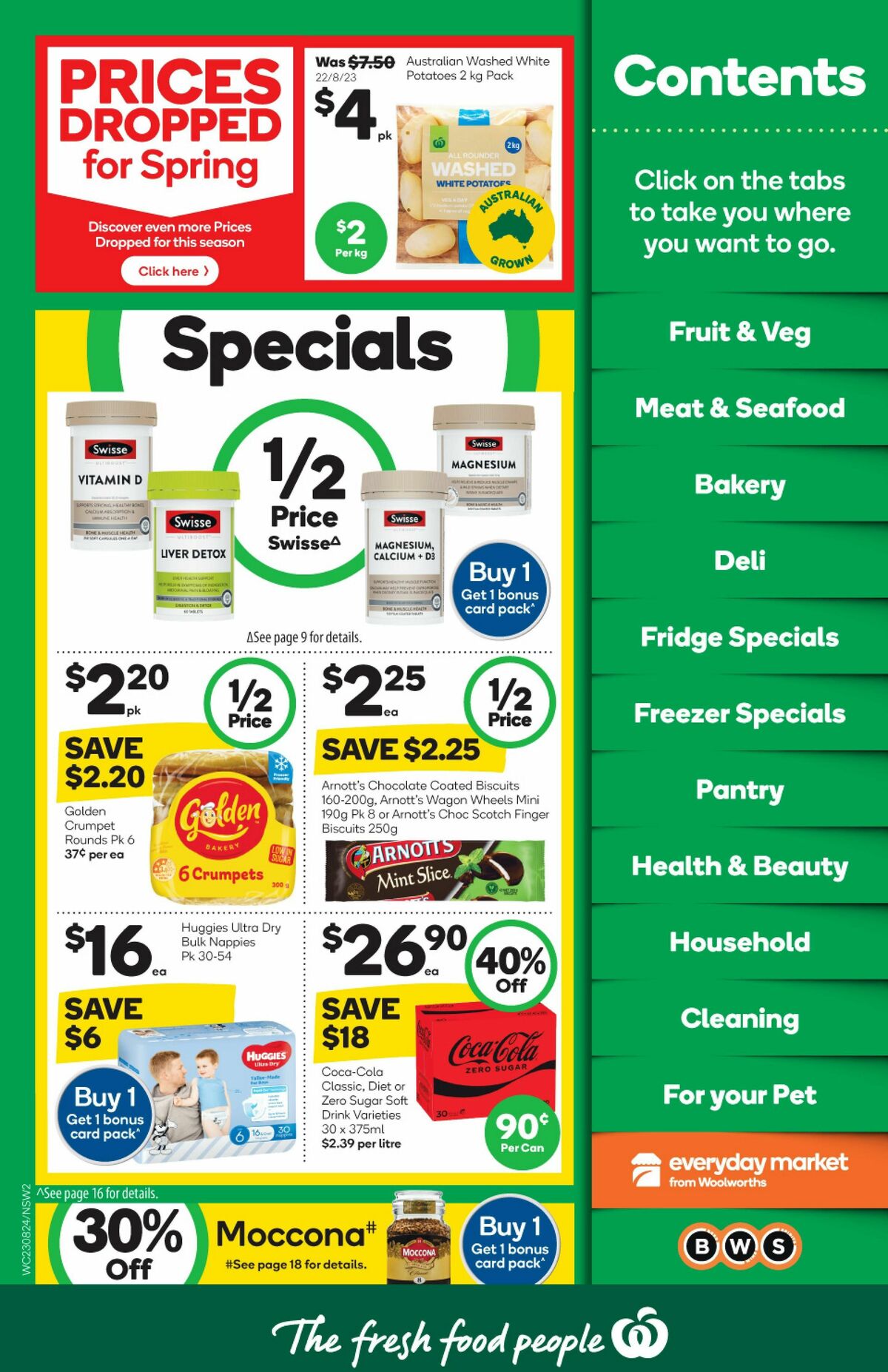 Woolworths Catalogues from 23 August