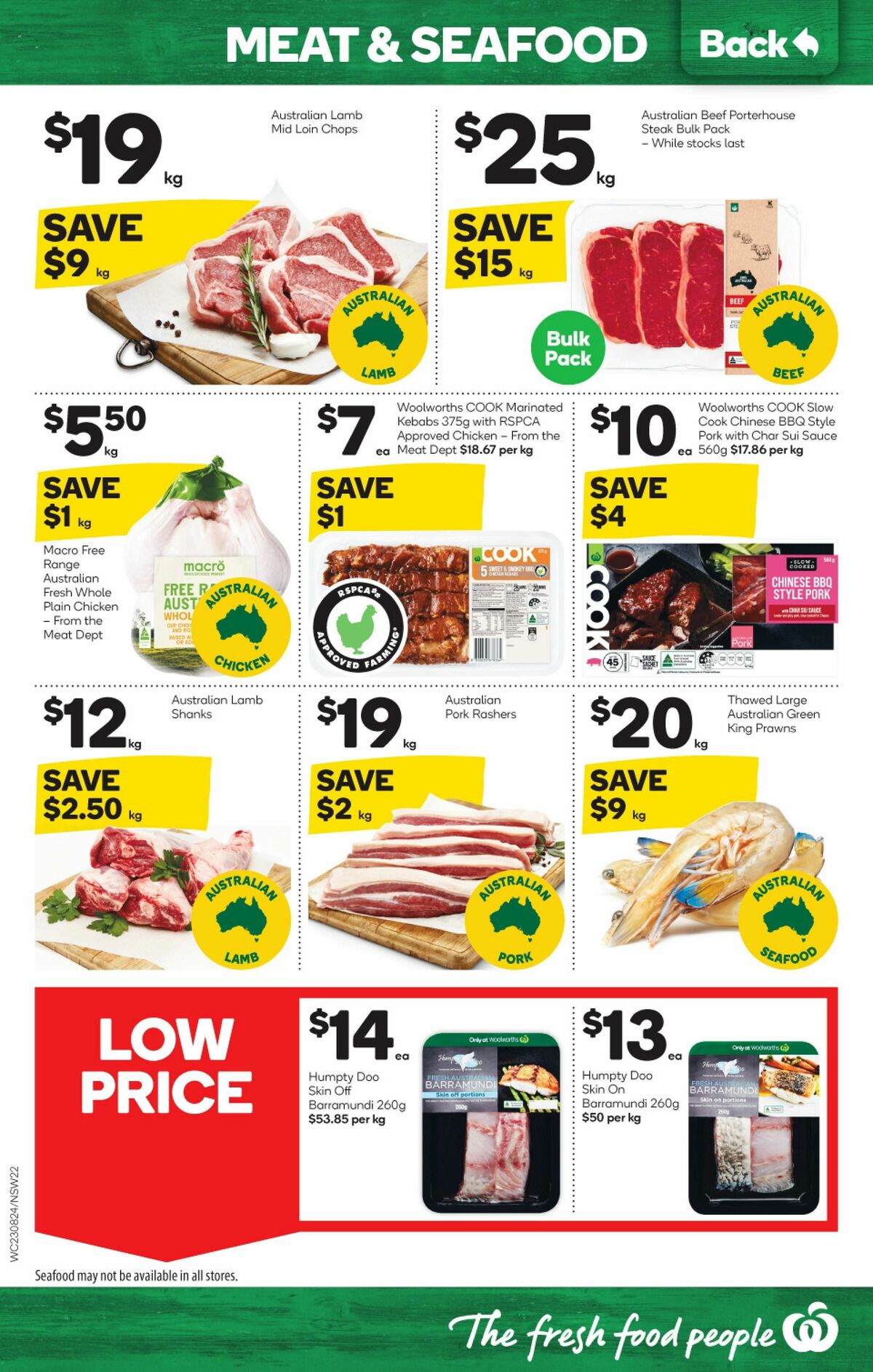 Woolworths Catalogues from 23 August