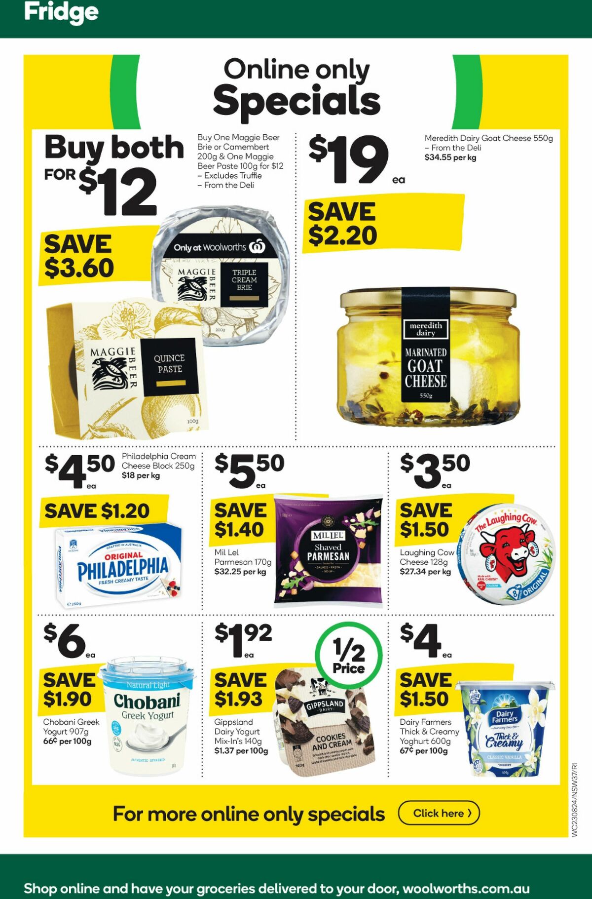 Woolworths Catalogues from 23 August