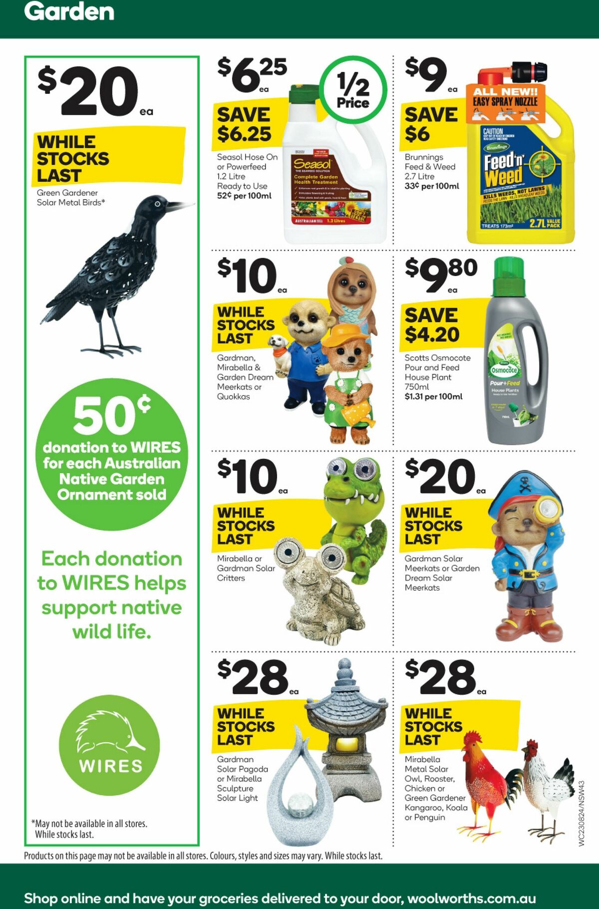 Woolworths Catalogues from 23 August