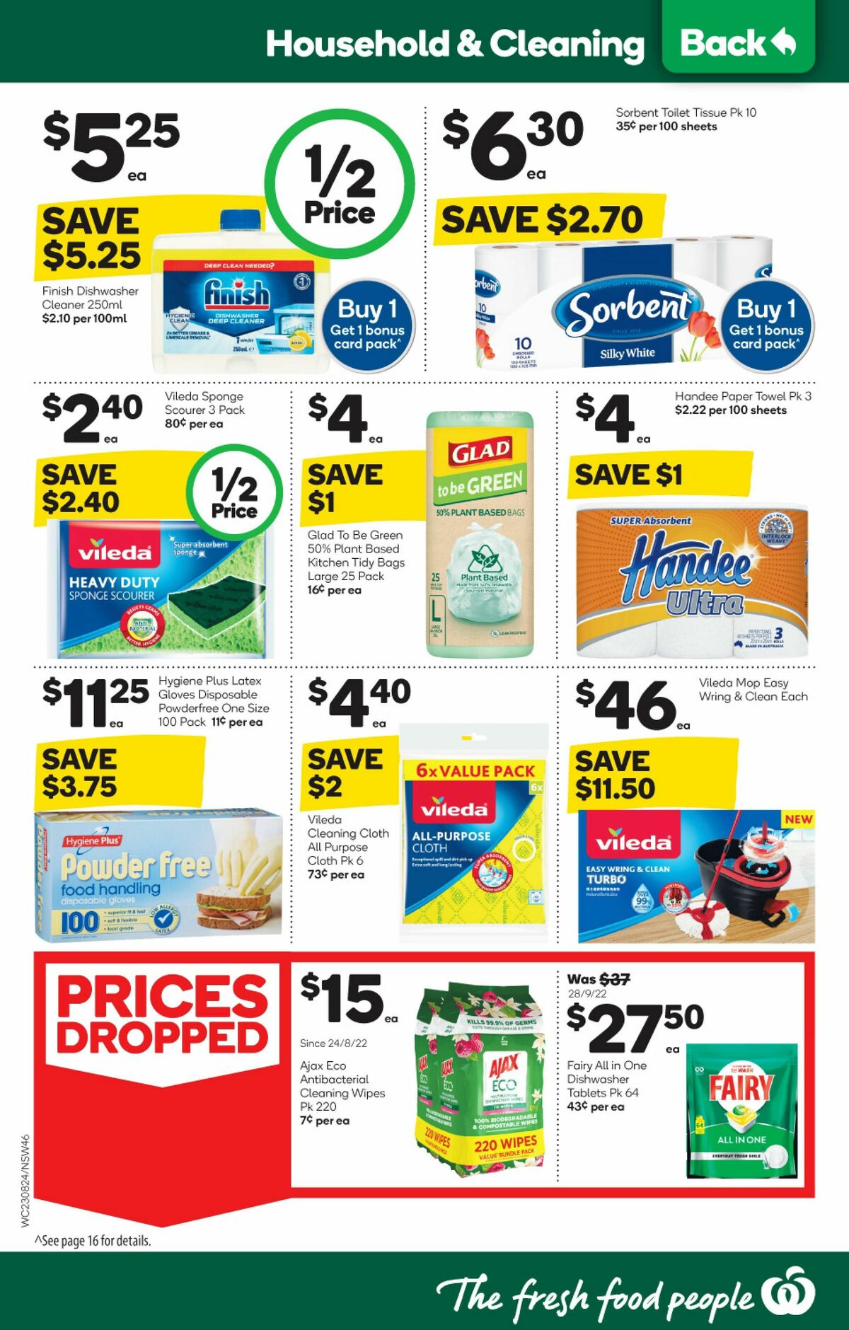 Woolworths Catalogues from 23 August