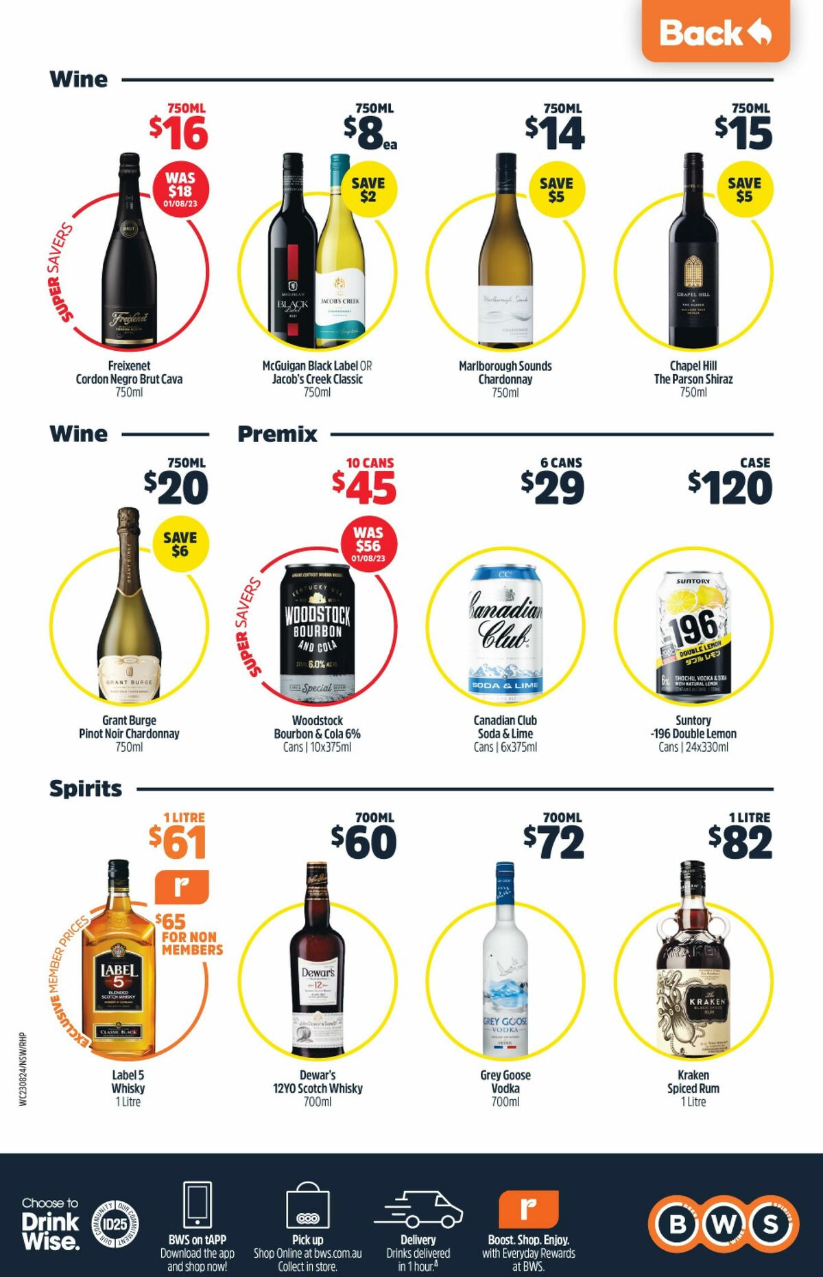 Woolworths Catalogues from 23 August