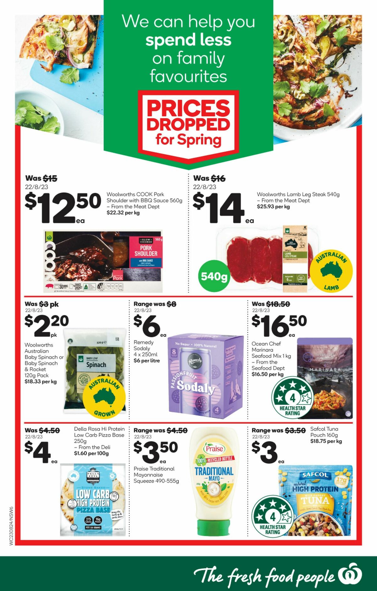 Woolworths Catalogues from 23 August