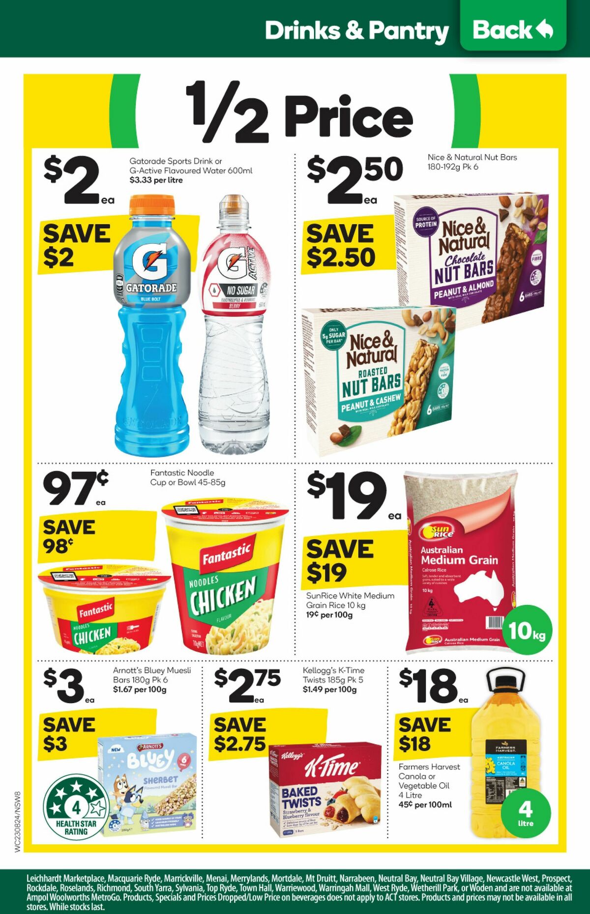 Woolworths Catalogues from 23 August