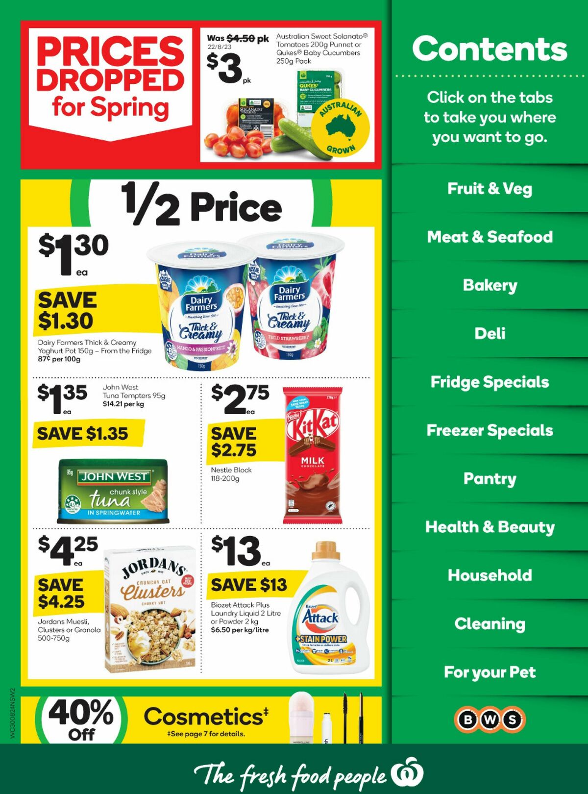 Woolworths Catalogues from 30 August