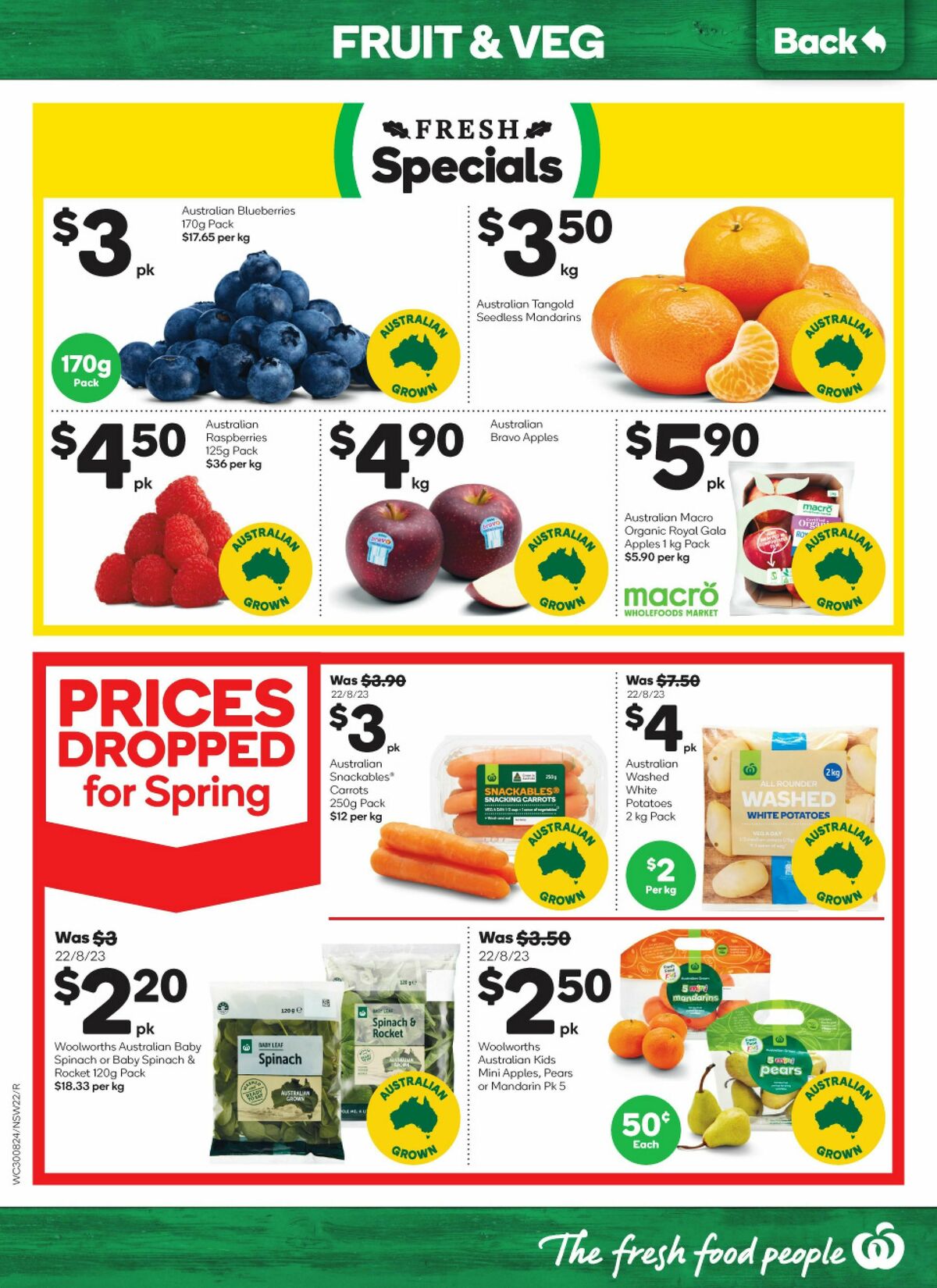 Woolworths Catalogues from 30 August
