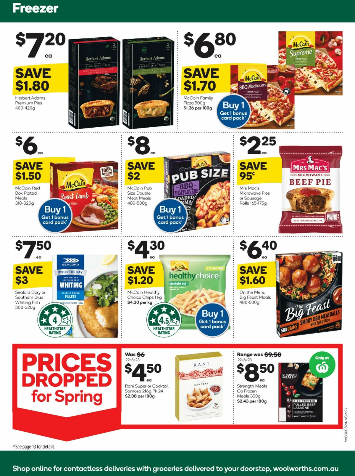 Woolworths Catalogues from 30 August