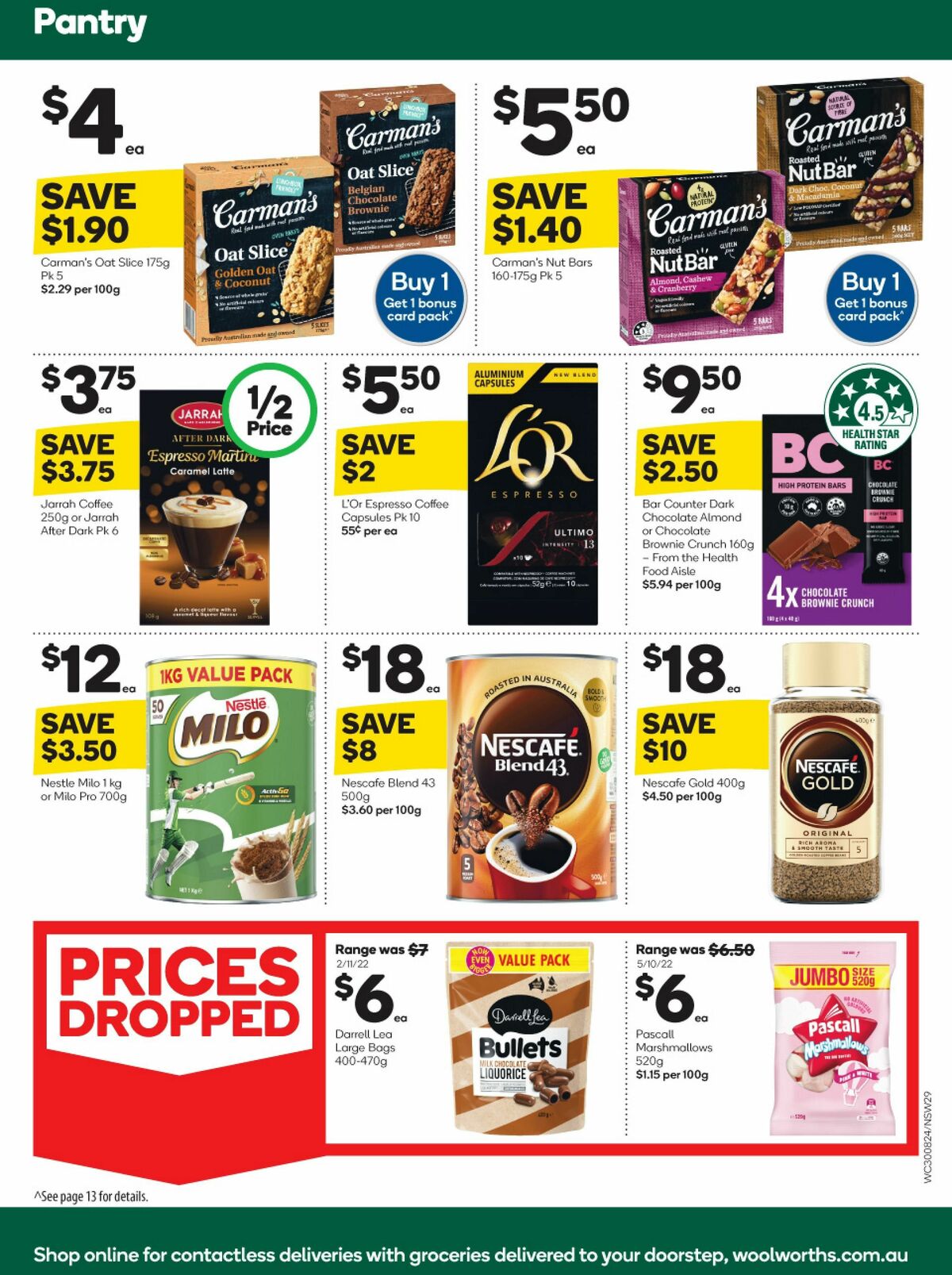Woolworths Catalogues from 30 August