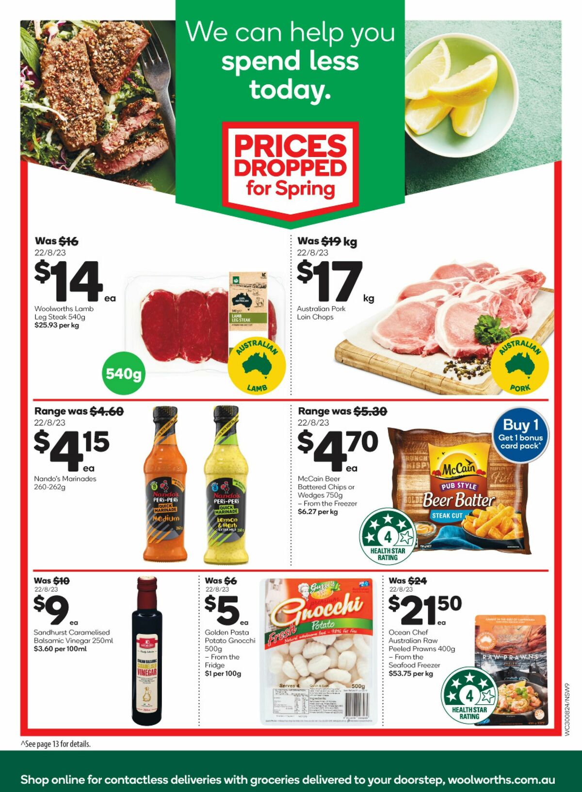 Woolworths Catalogues from 30 August