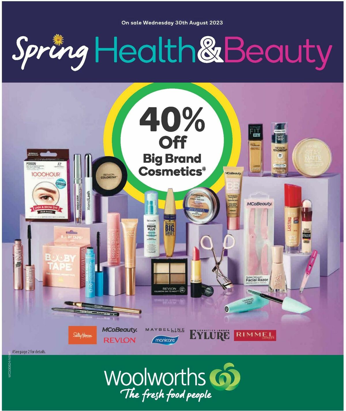 Woolworths Spring Health & Beauty Catalogues from 30 August