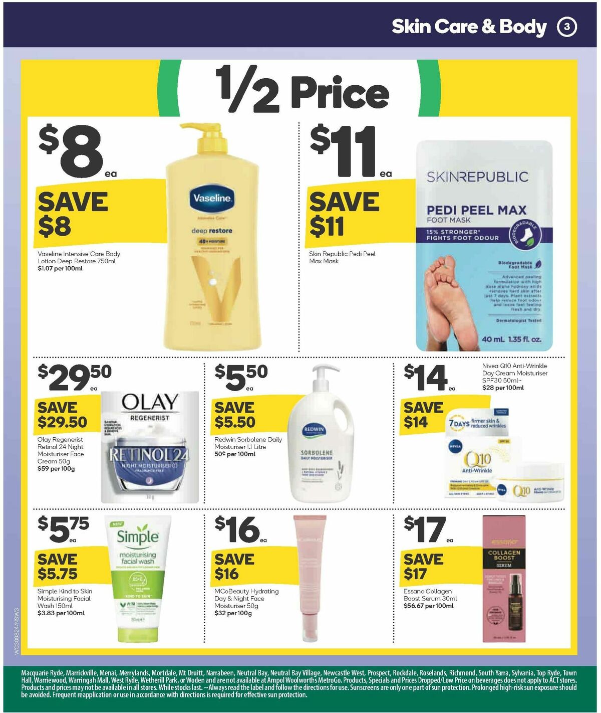 Woolworths Spring Health & Beauty Catalogues from 30 August
