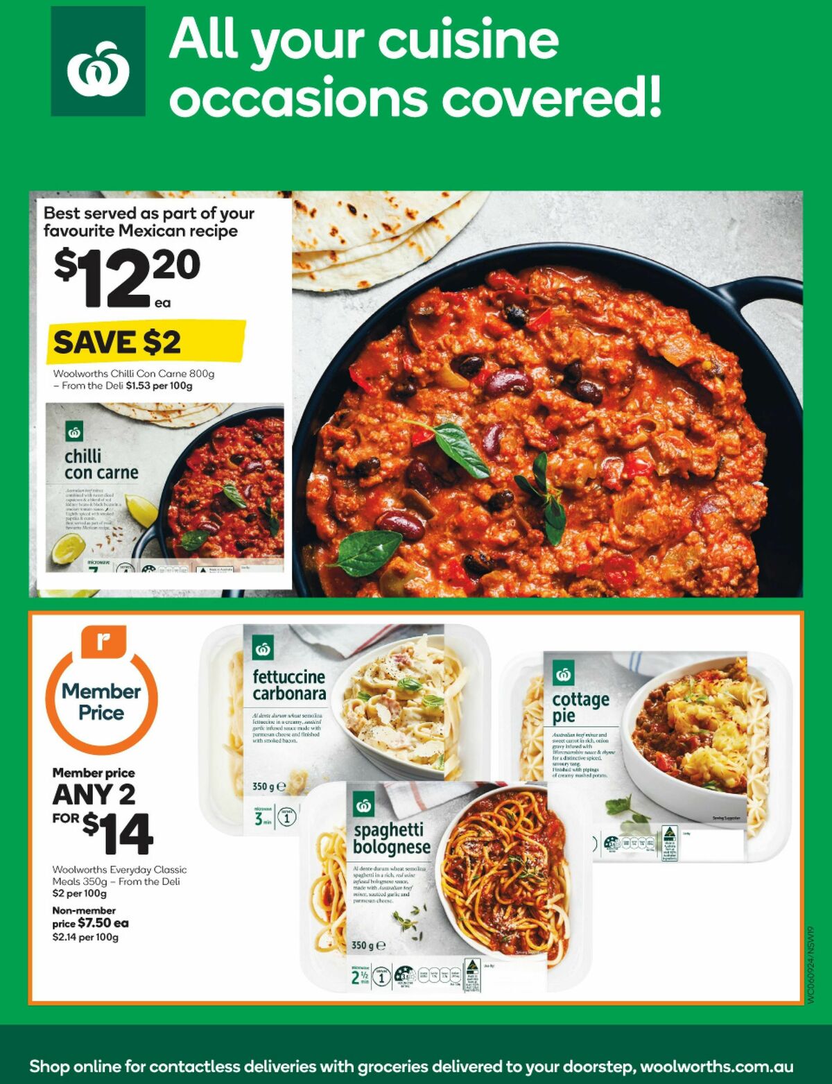 Woolworths Catalogues from 6 September