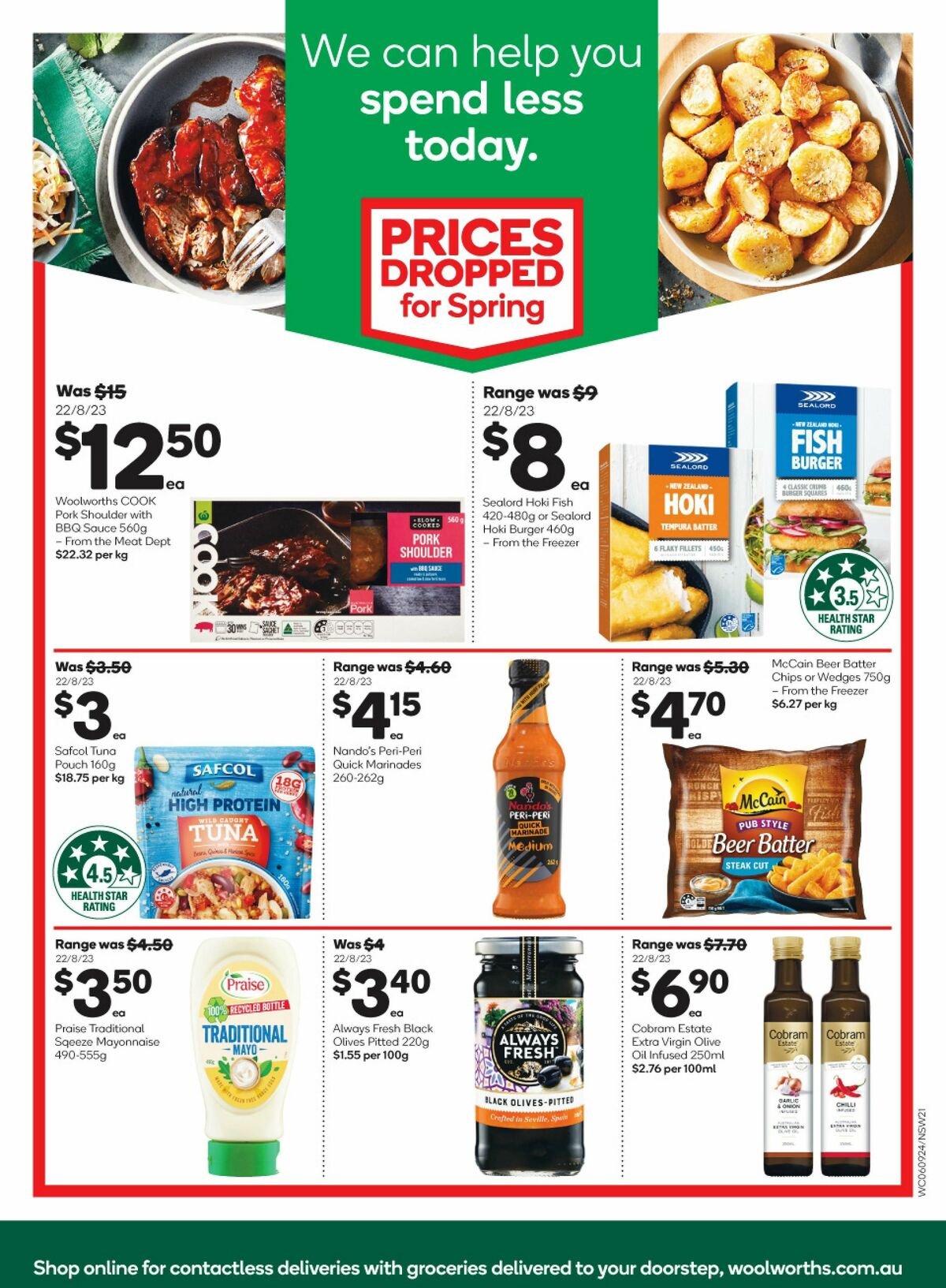 Woolworths Catalogues from 6 September