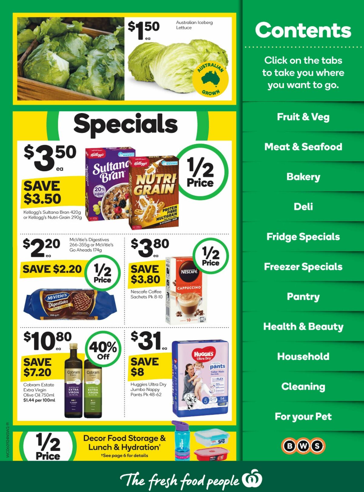 Woolworths Catalogues from 6 September