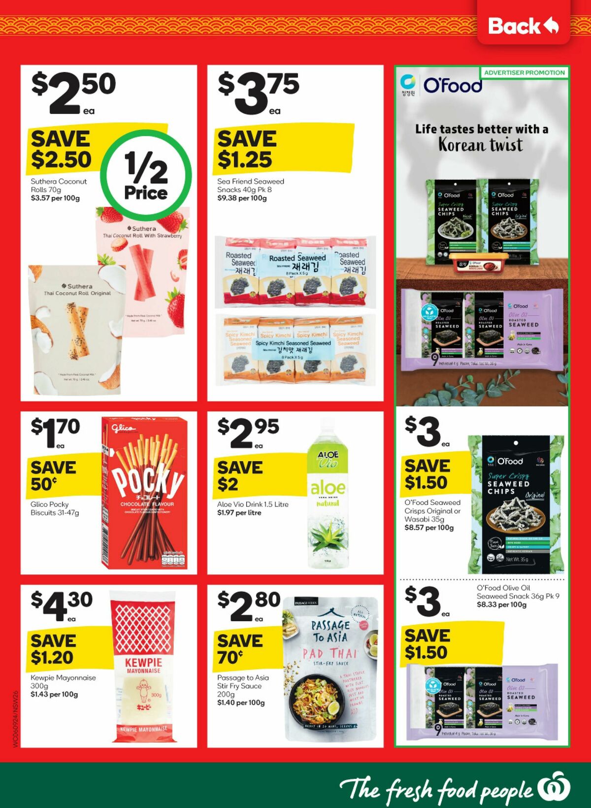 Woolworths Catalogues from 6 September