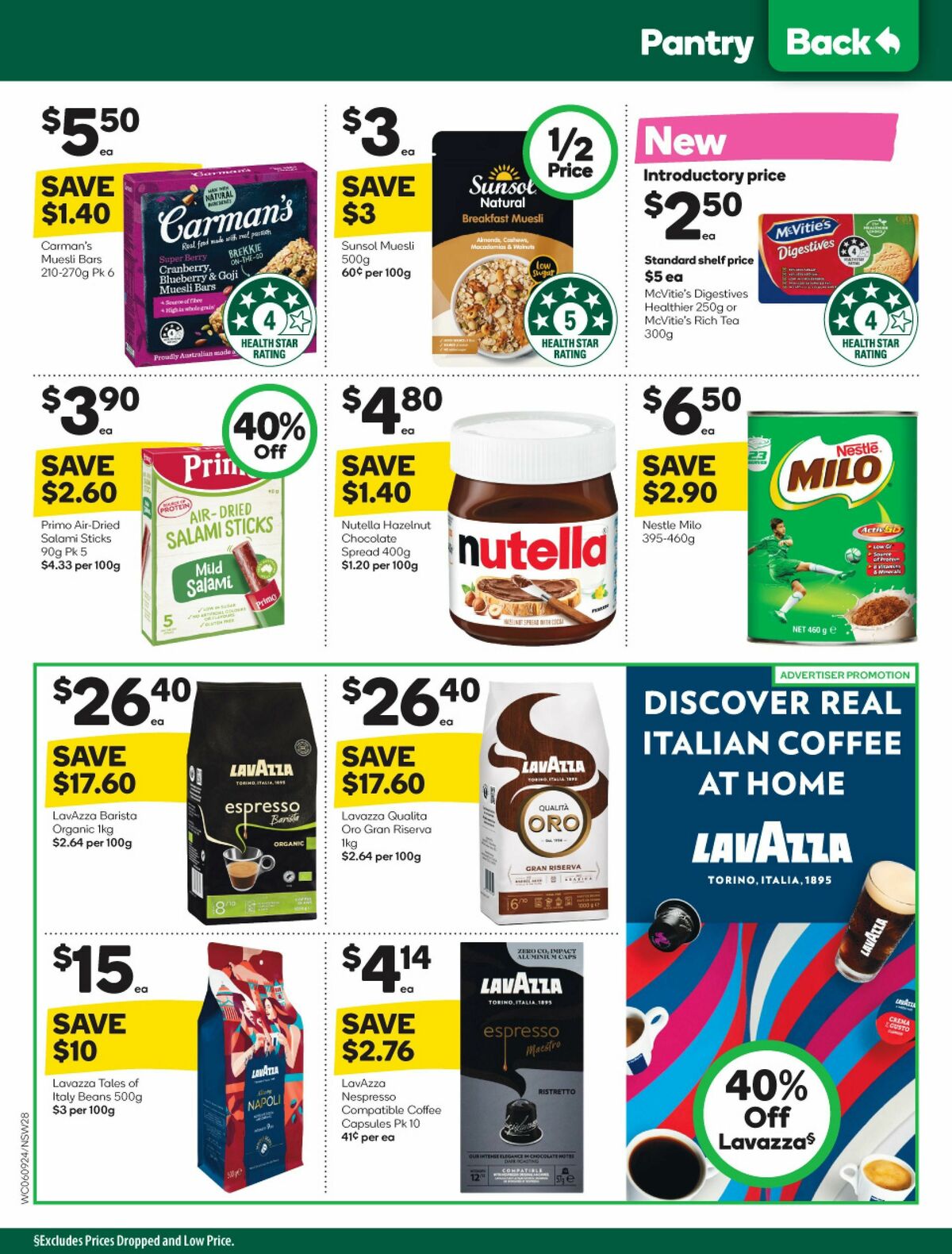 Woolworths Catalogues from 6 September