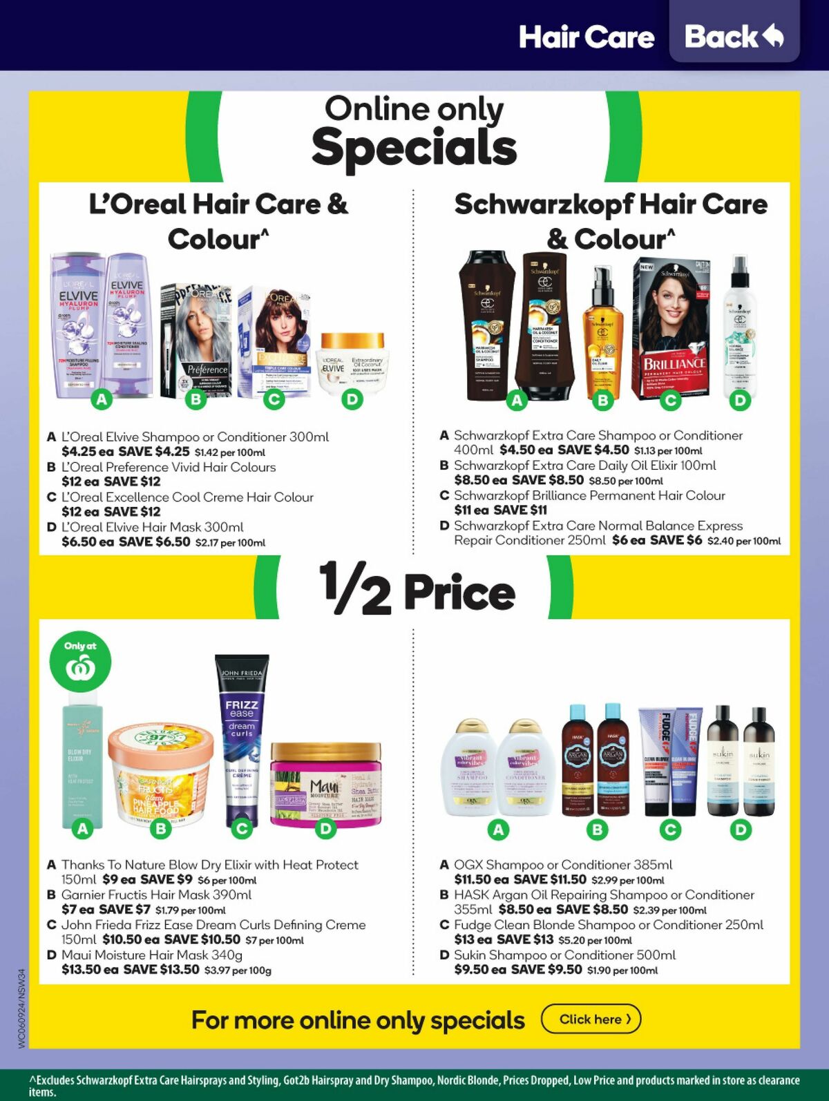 Woolworths Catalogues from 6 September