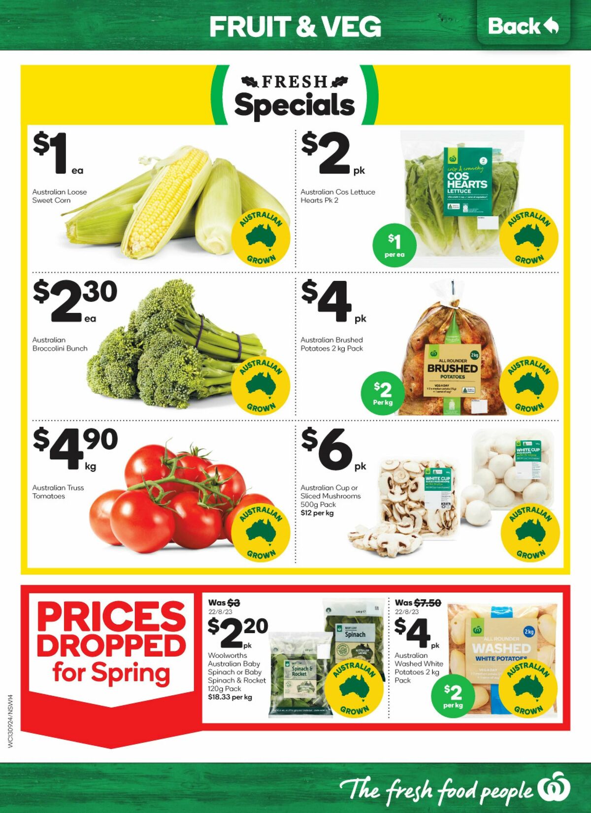 Woolworths Catalogues from 13 September