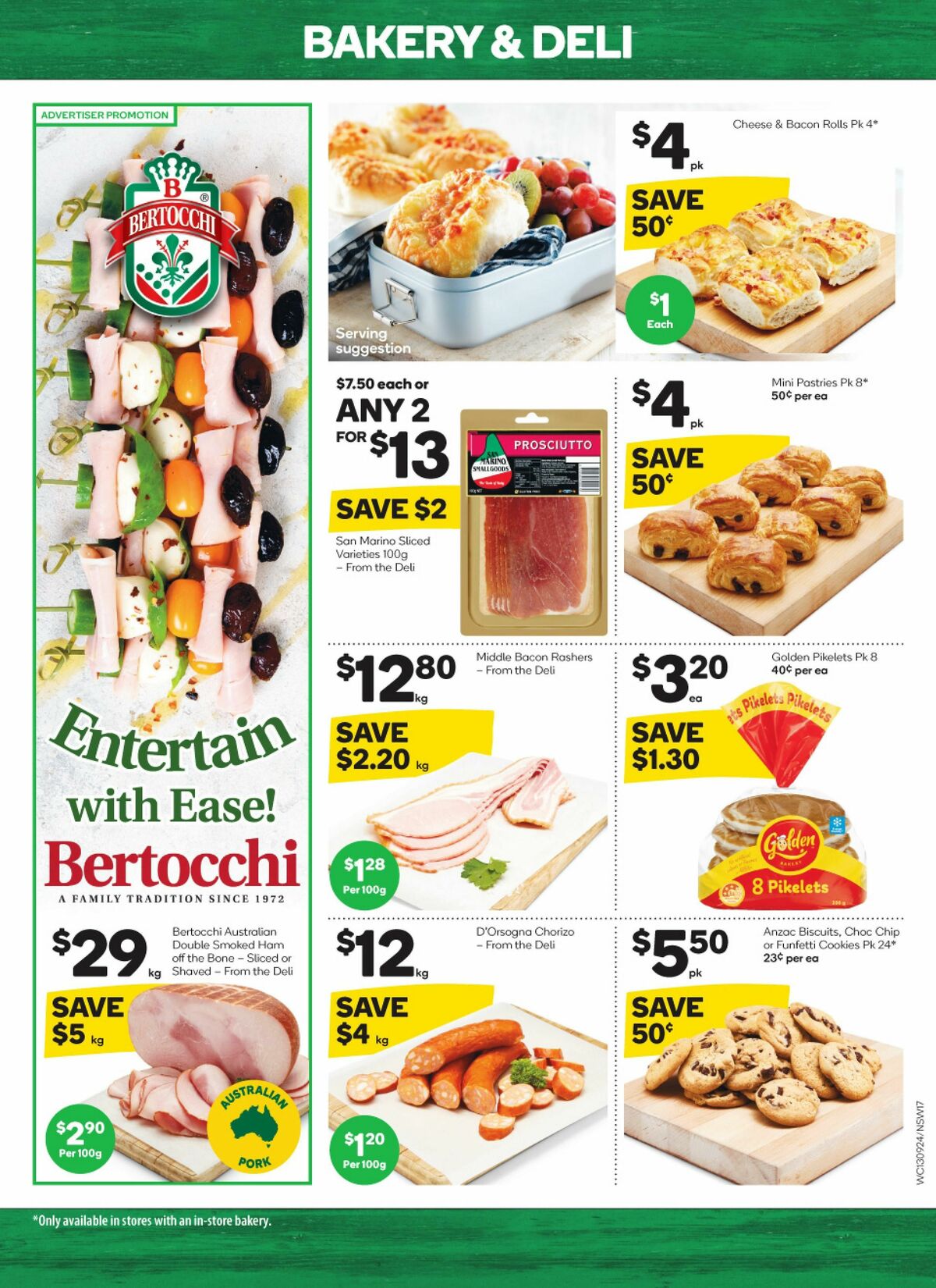 Woolworths Catalogues from 13 September