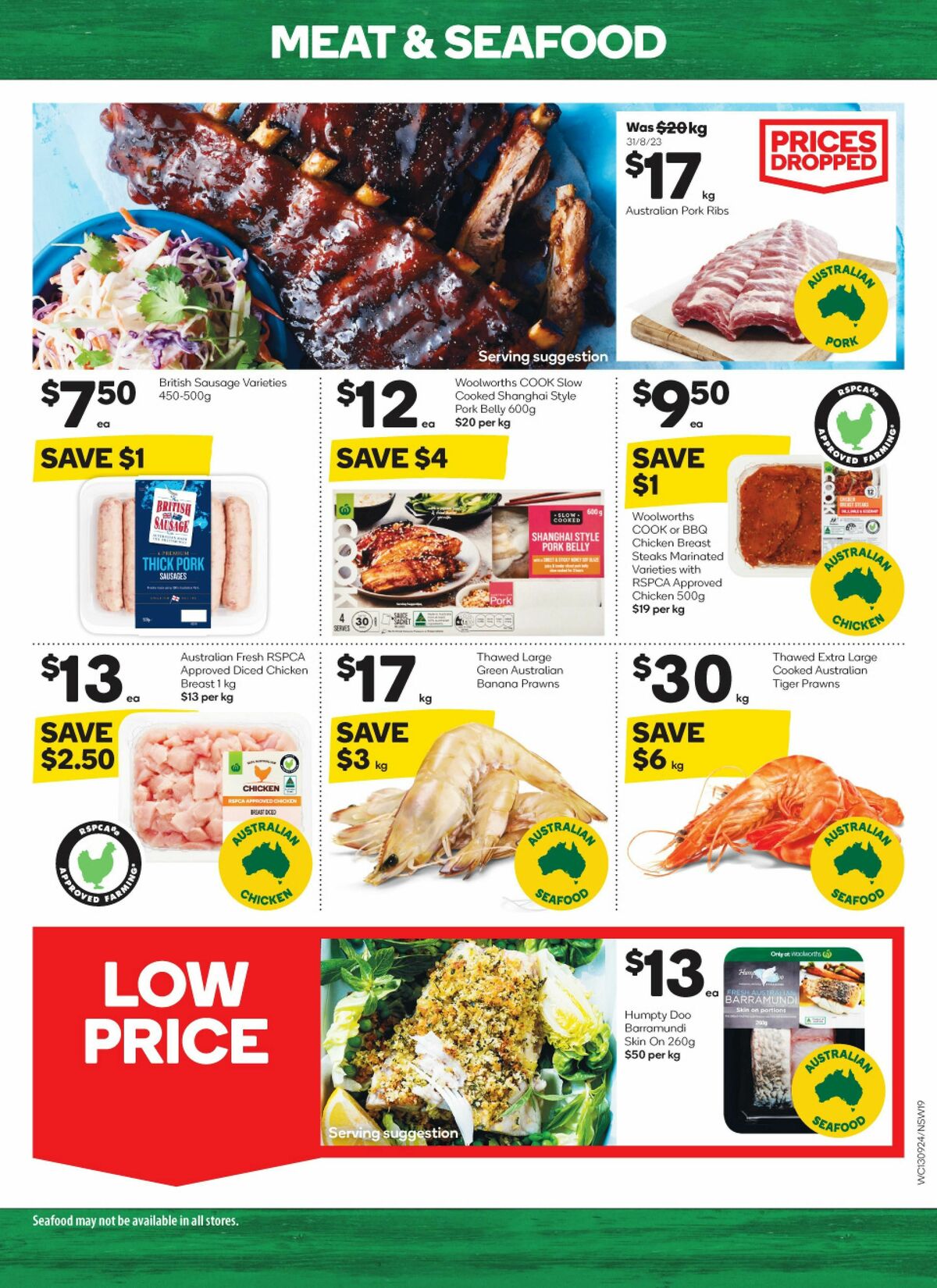 Woolworths Catalogues from 13 September