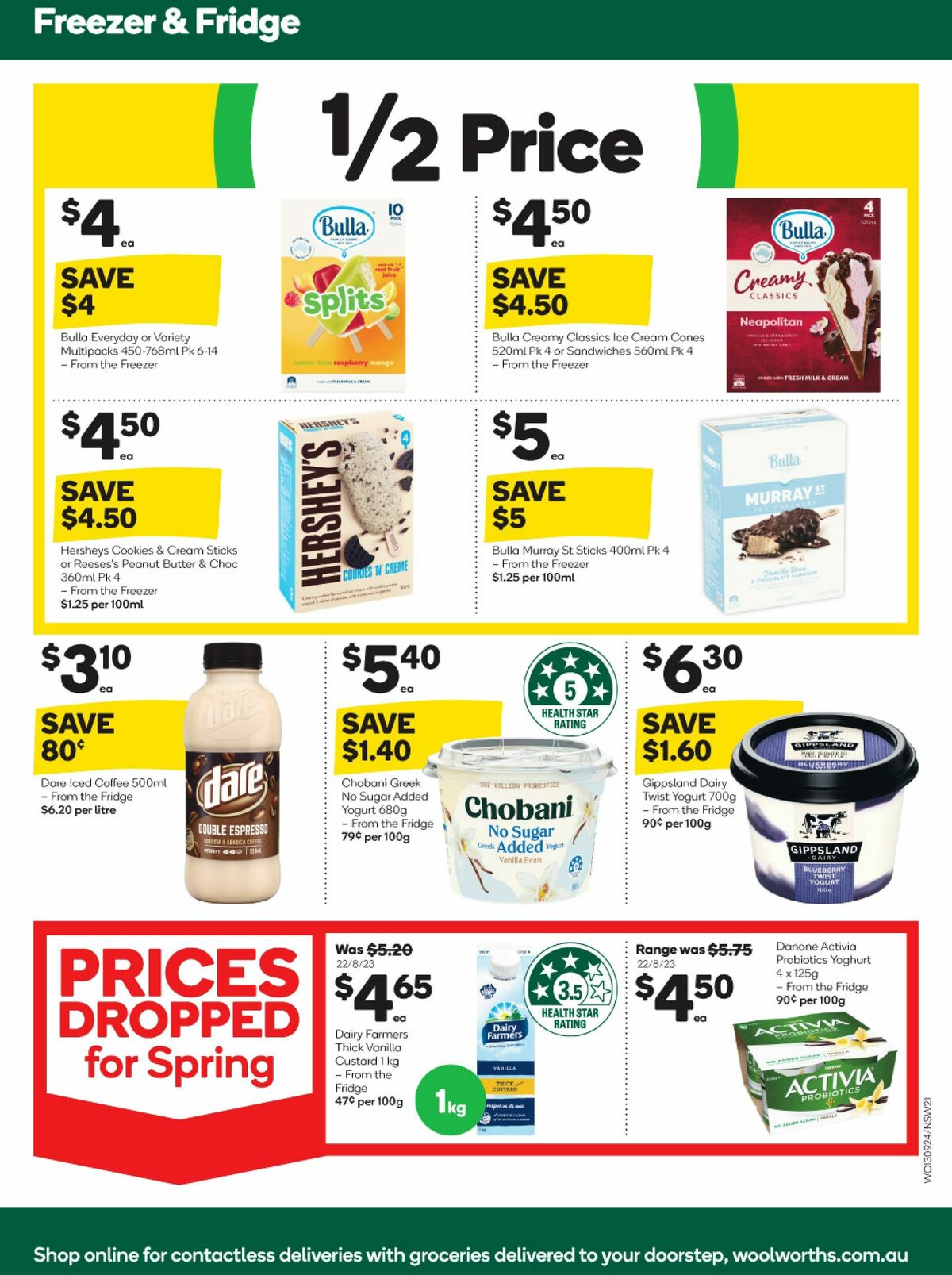 Woolworths Catalogues from 13 September
