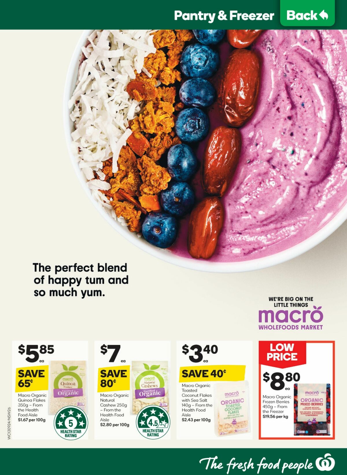 Woolworths Catalogues from 13 September