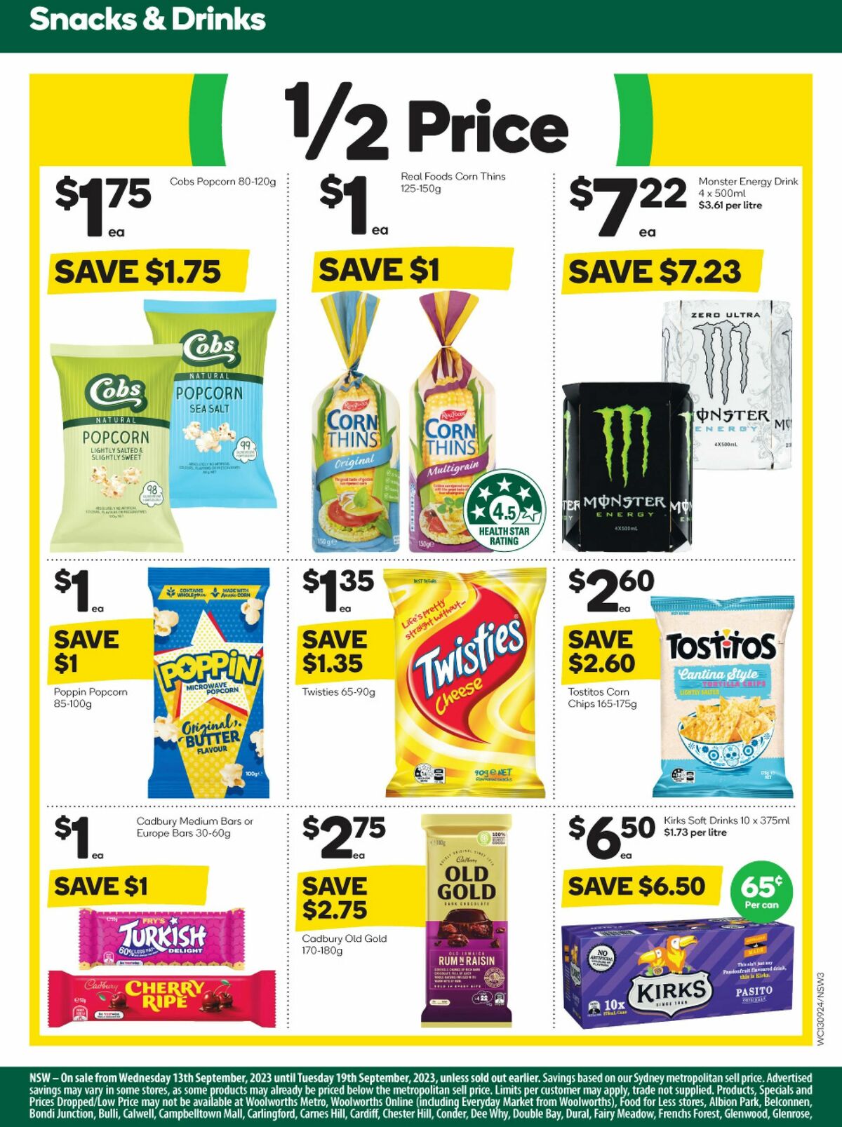 Woolworths Catalogues from 13 September