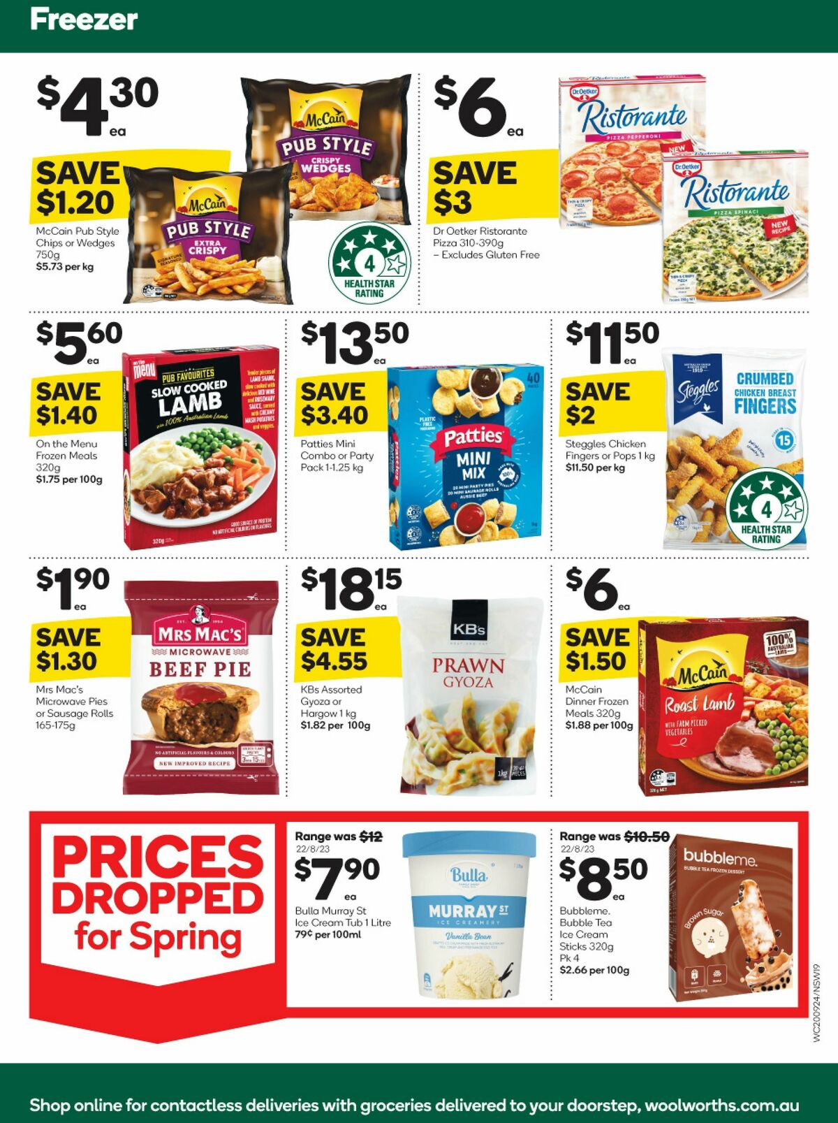 Woolworths Catalogues from 20 September