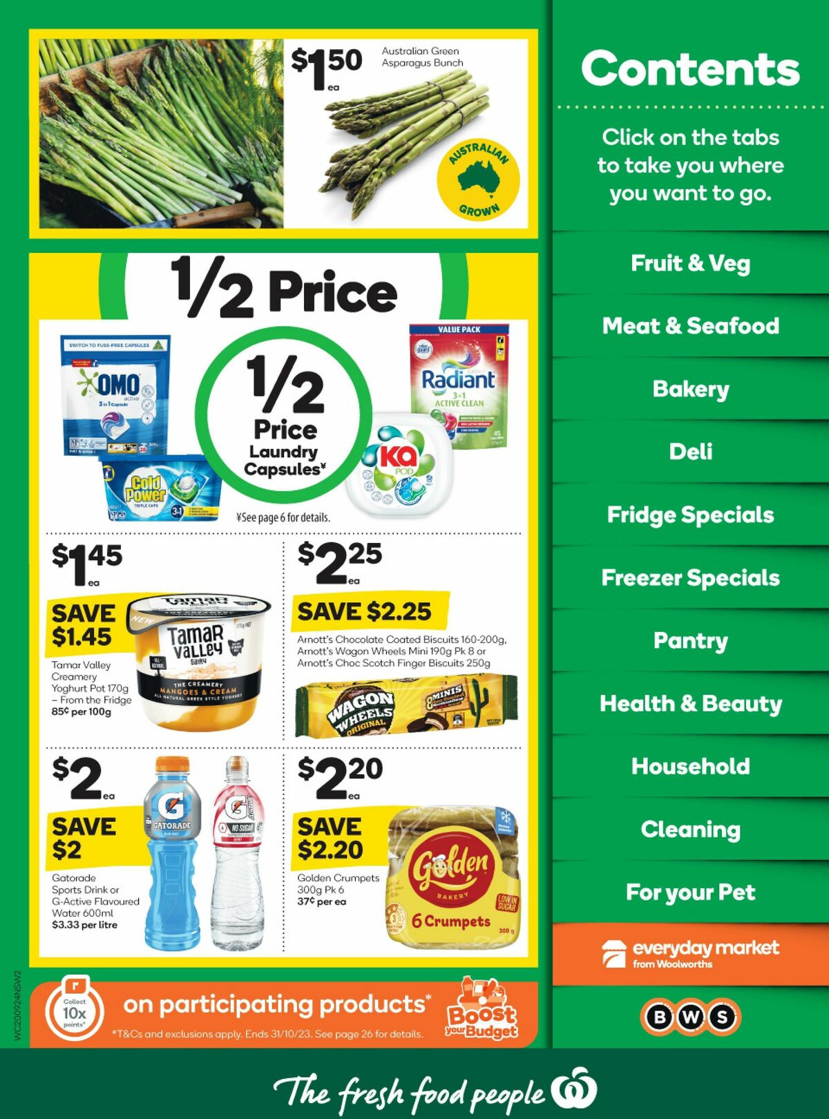 Woolworths Catalogues from 20 September