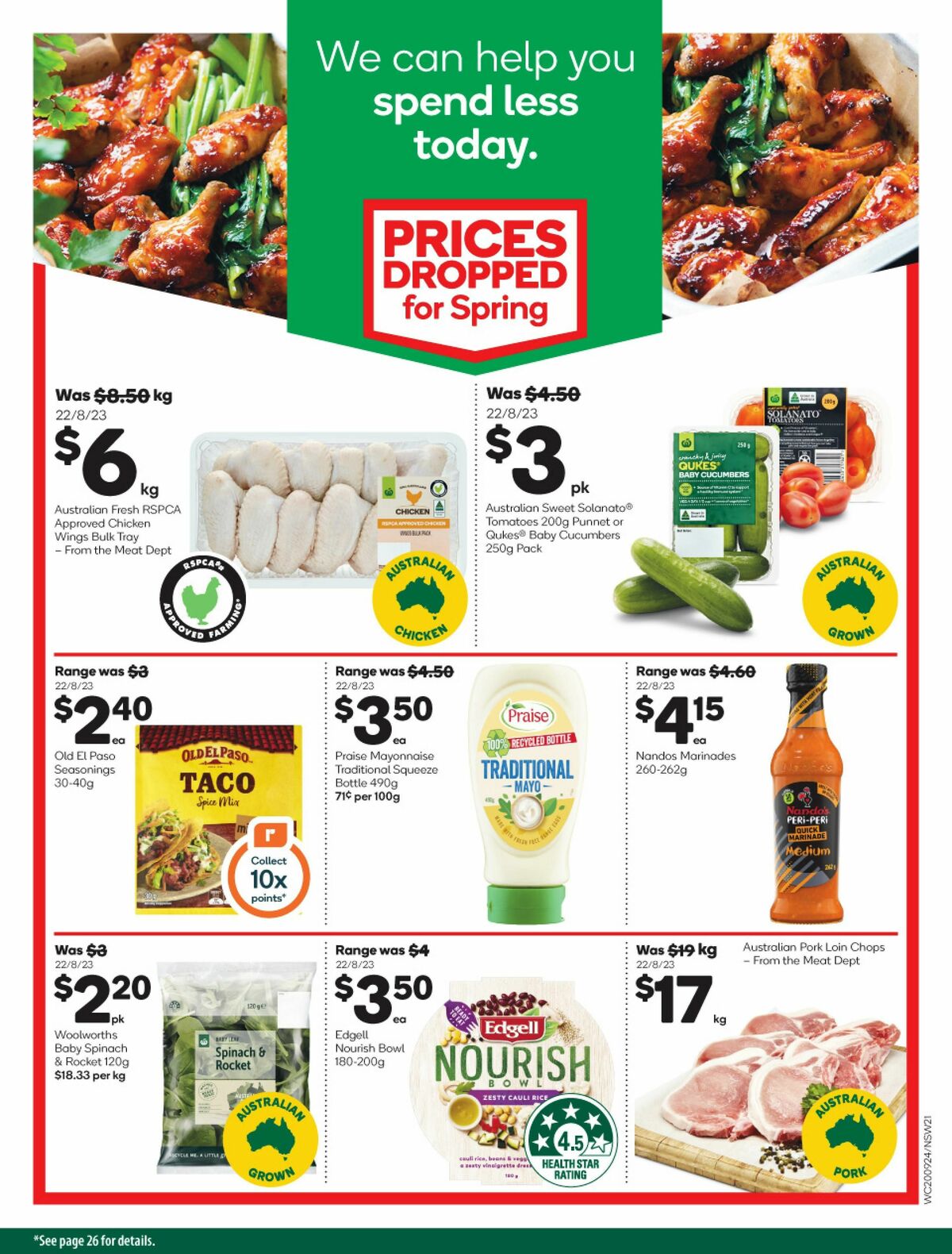 Woolworths Catalogues from 20 September
